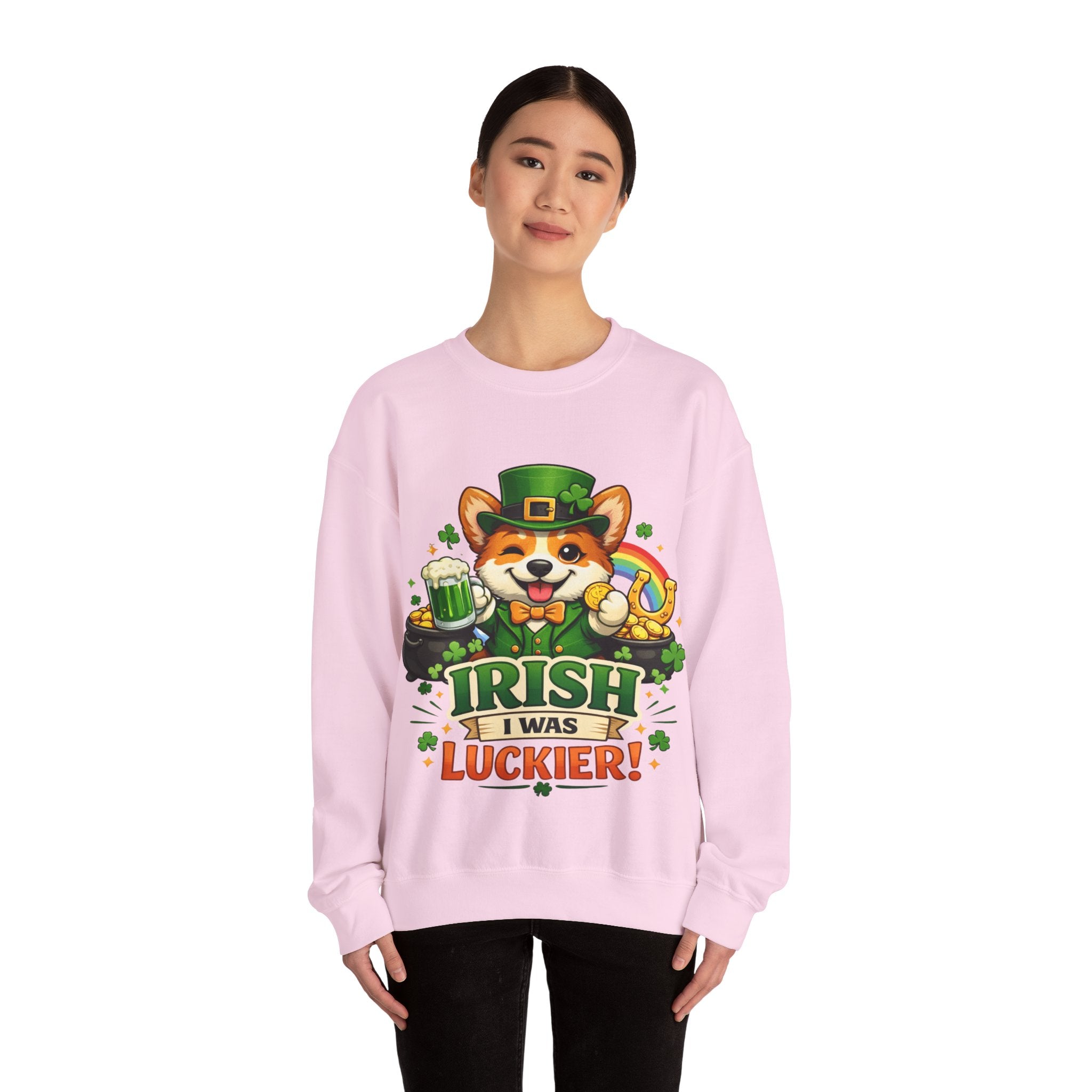 Corgi - Graphic Crewneck Sweatshirt