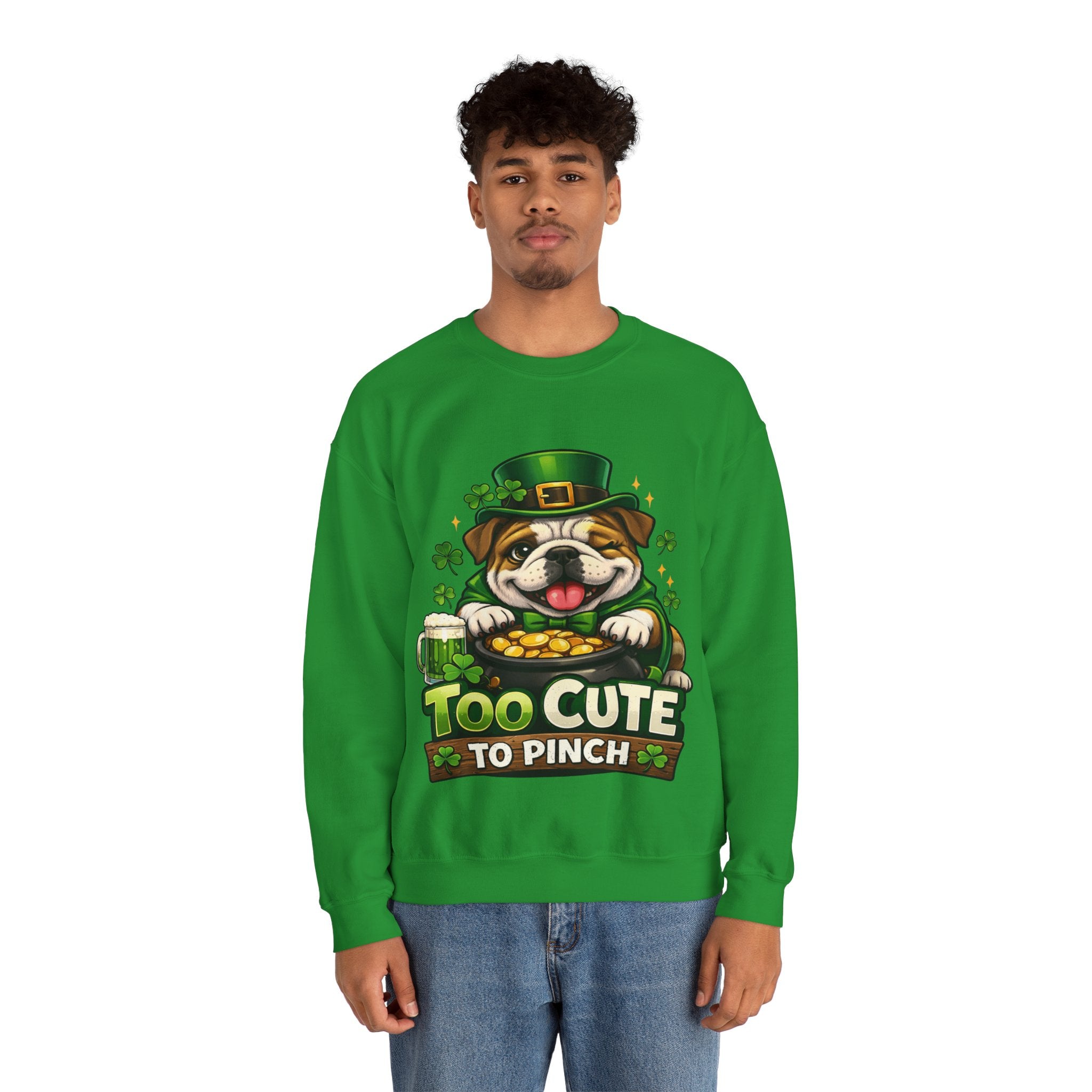 Bulldog - Graphic Crewneck Sweatshirt