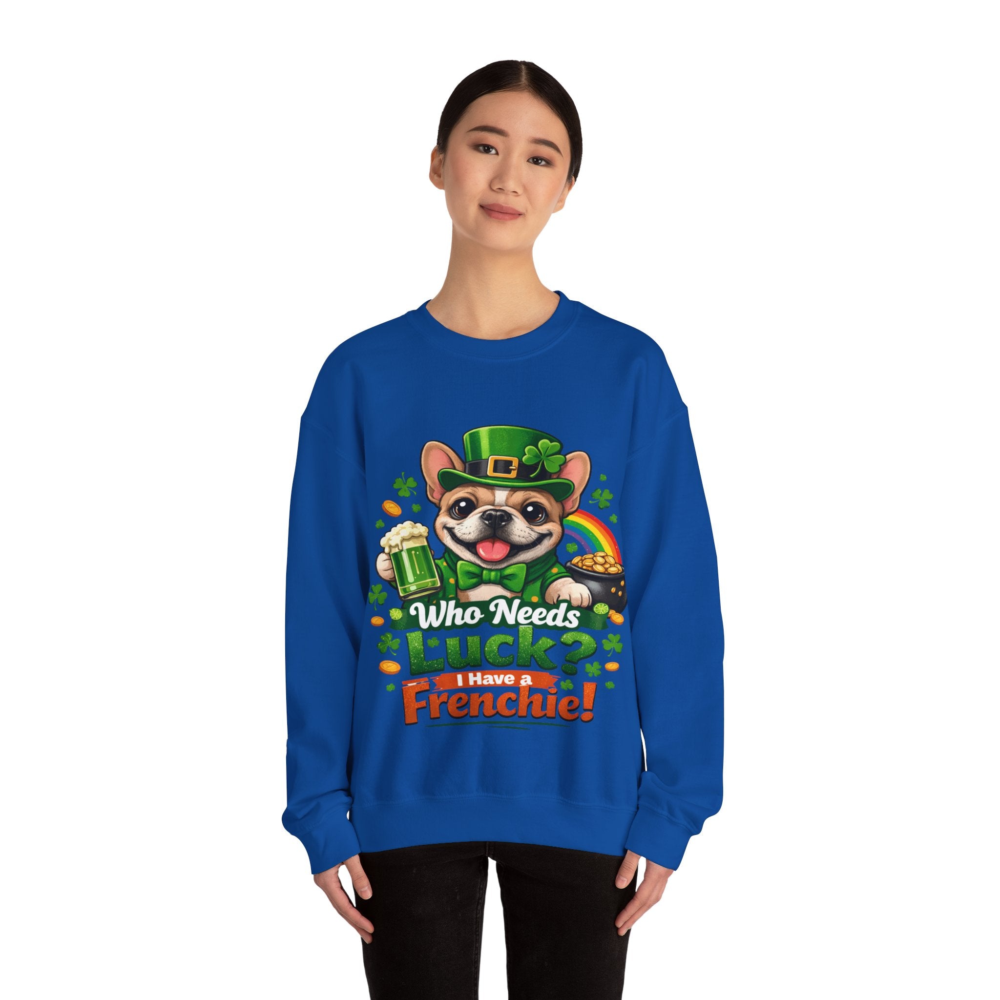 Frenchie - Graphic Crewneck Sweatshirt