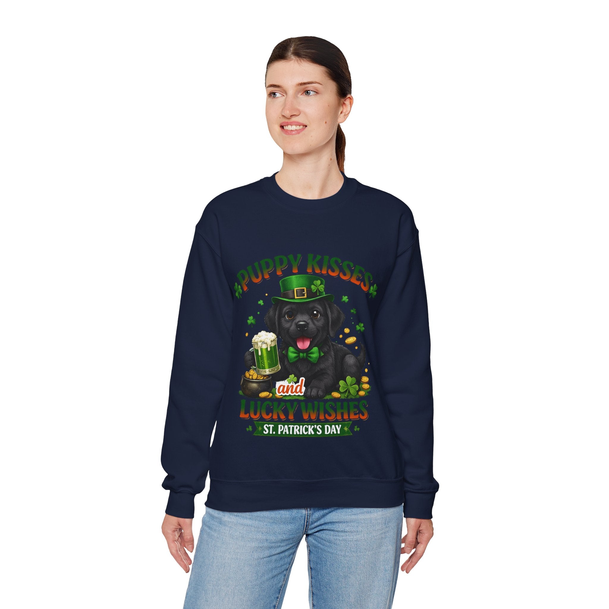 Black Labrador - Graphic Crewneck Sweatshirt