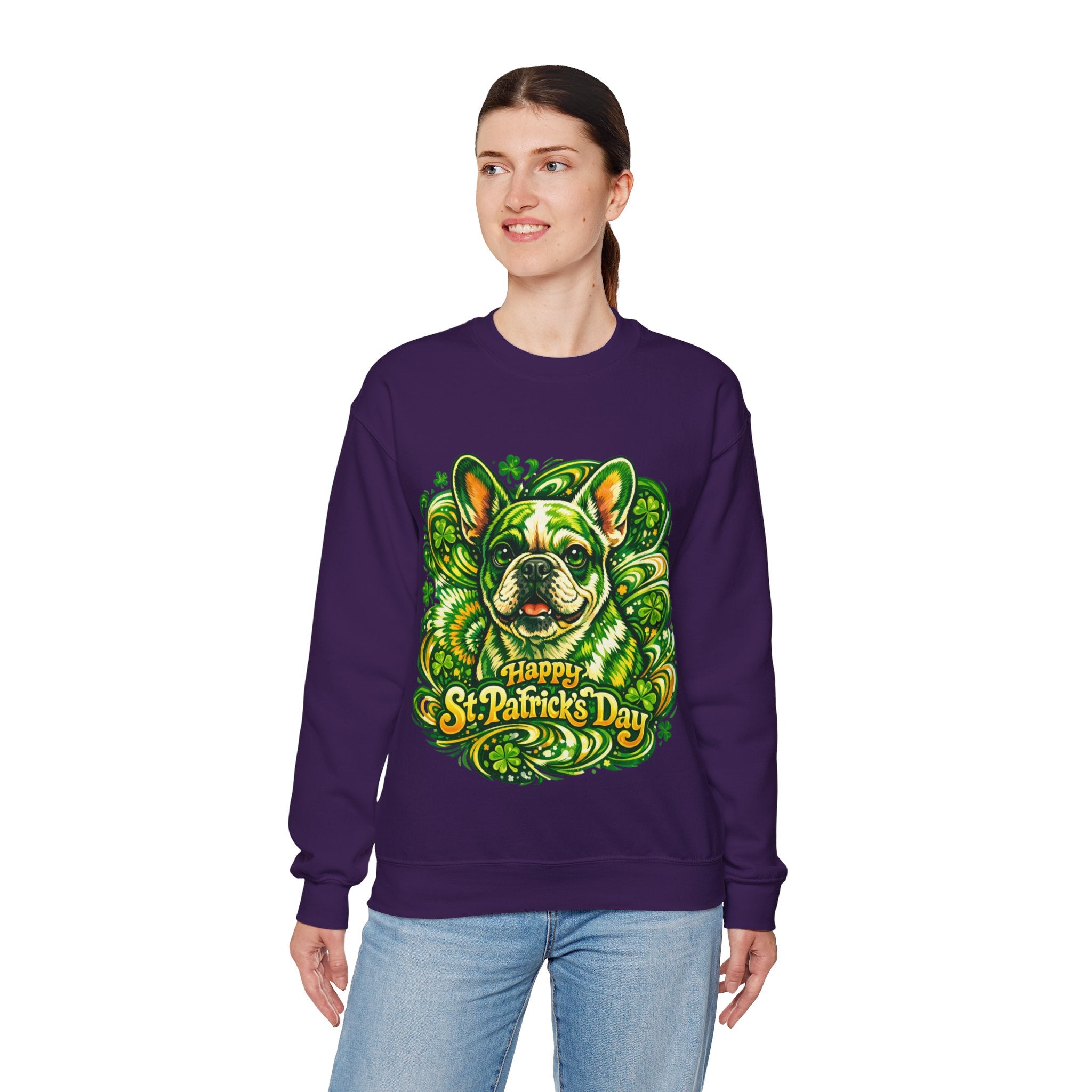 Frenchie - Graphic Crewneck Sweatshirt