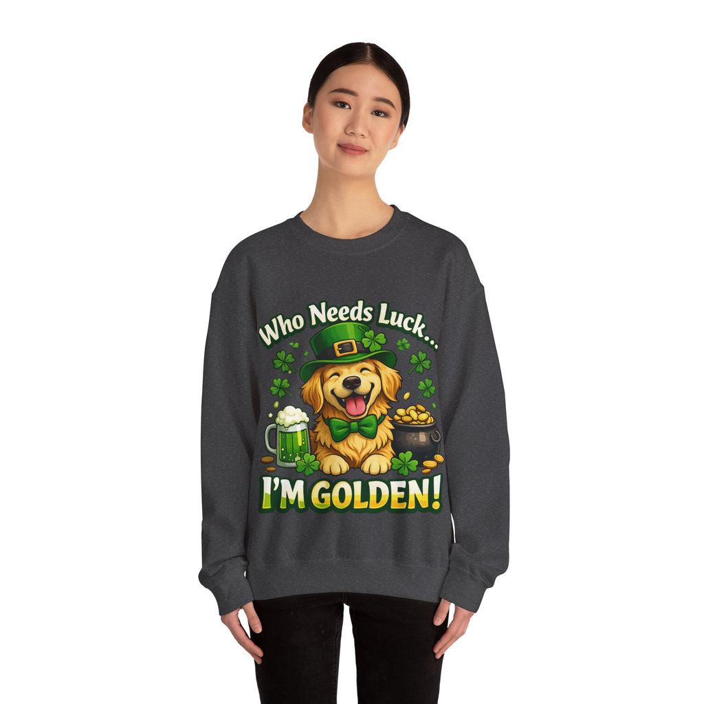 Golden Retriever - Graphic Crewneck Sweatshirt