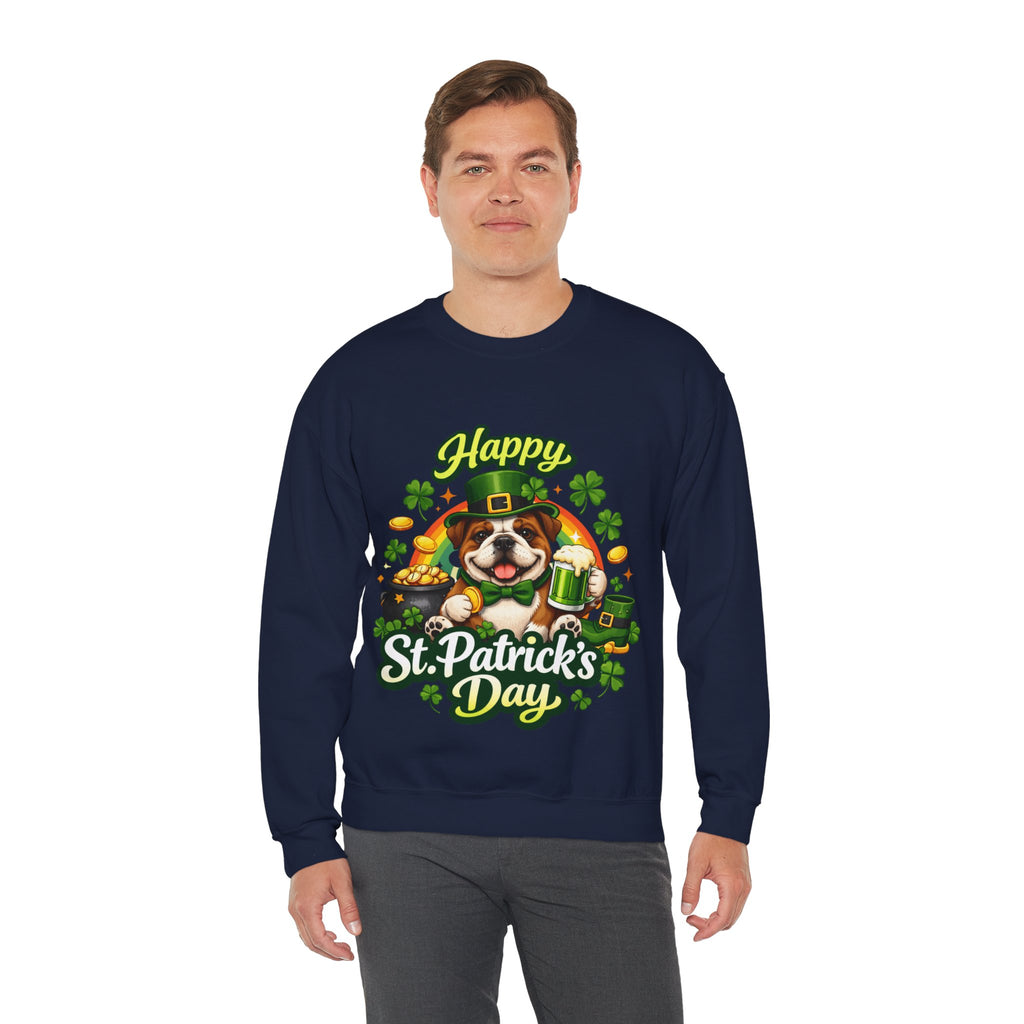 Bulldog - Graphic Crewneck Sweatshirt