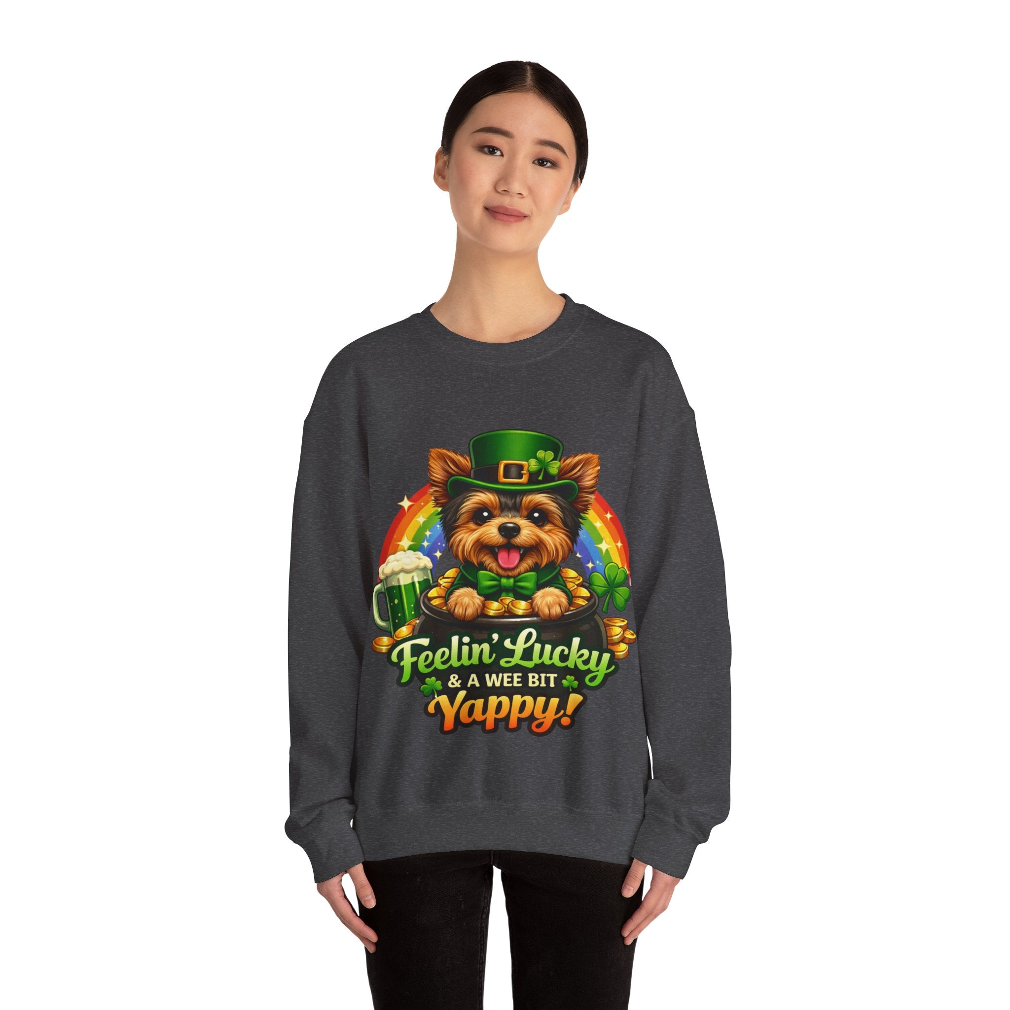 Yorkie - Graphic Crewneck Sweatshirt
