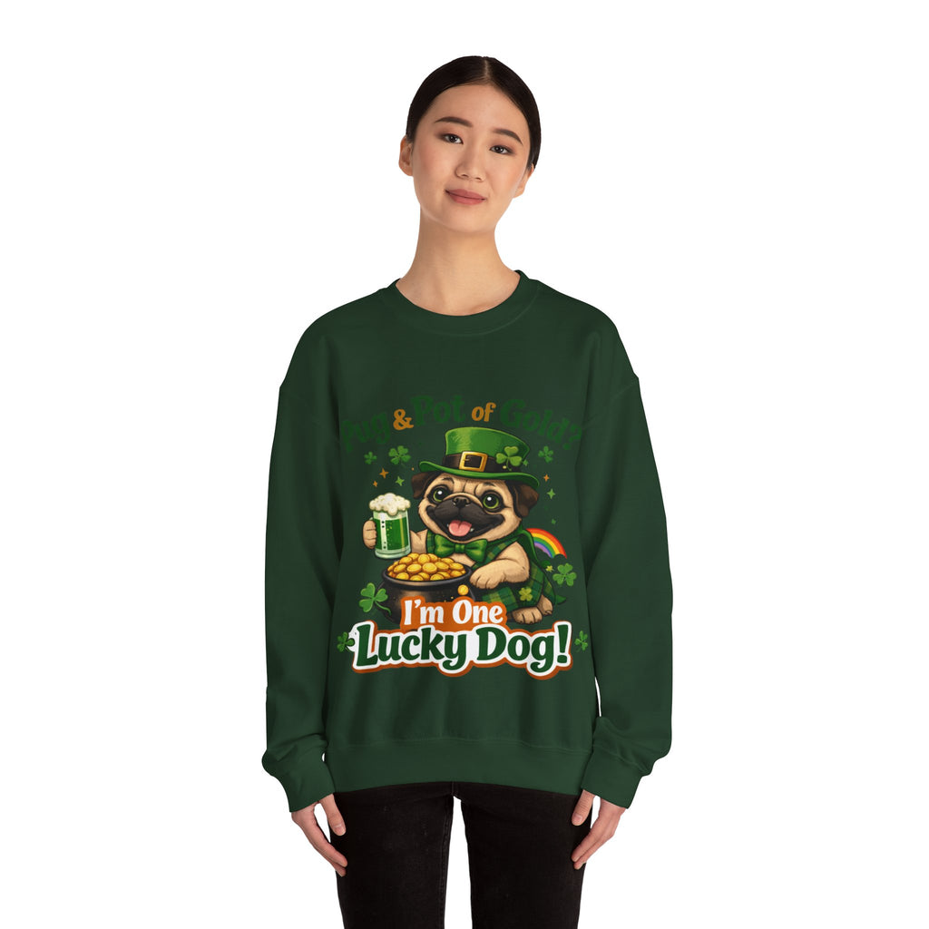 Pug - Graphic Crewneck Sweatshirt