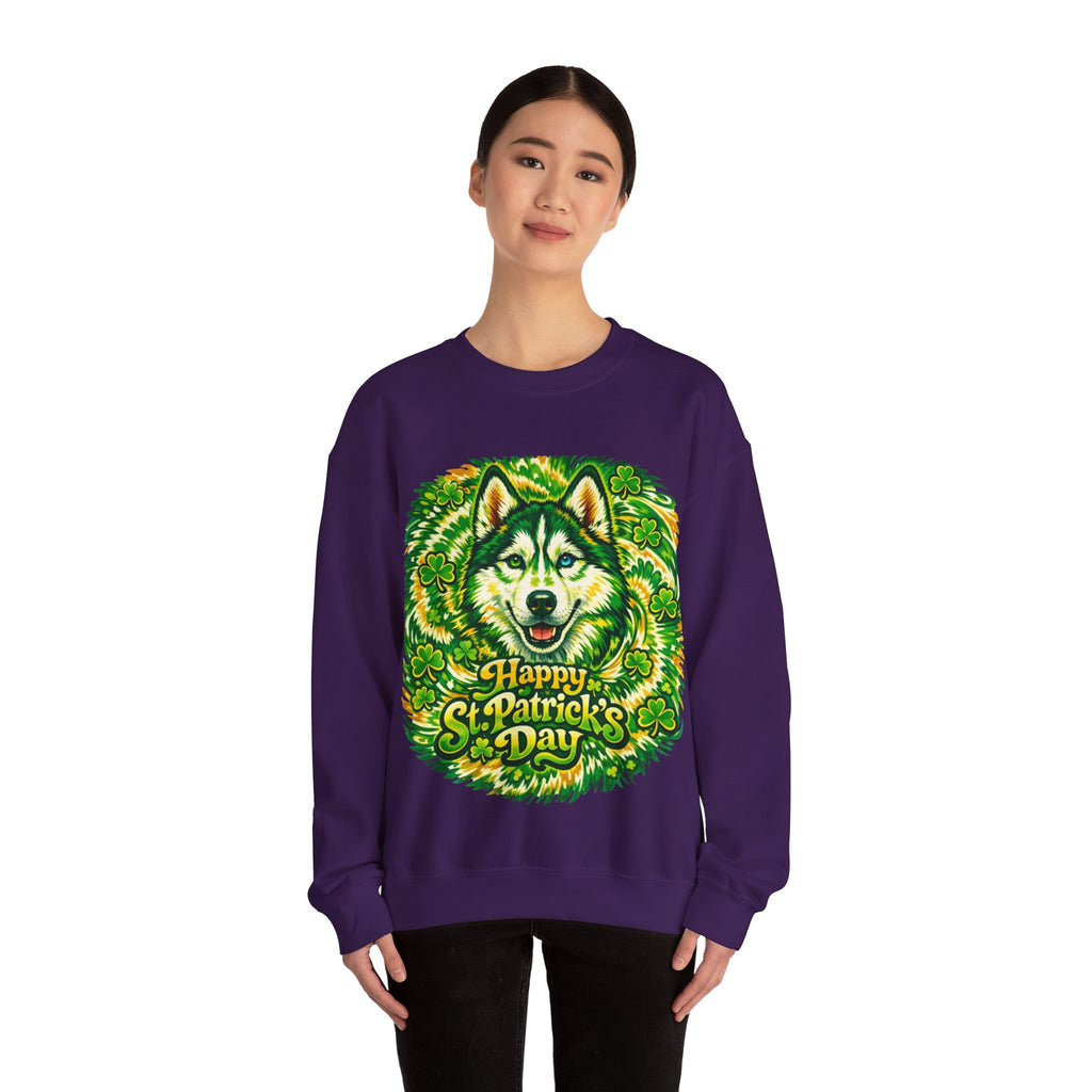 Siberian Husky - Graphic Crewneck Sweatshirt