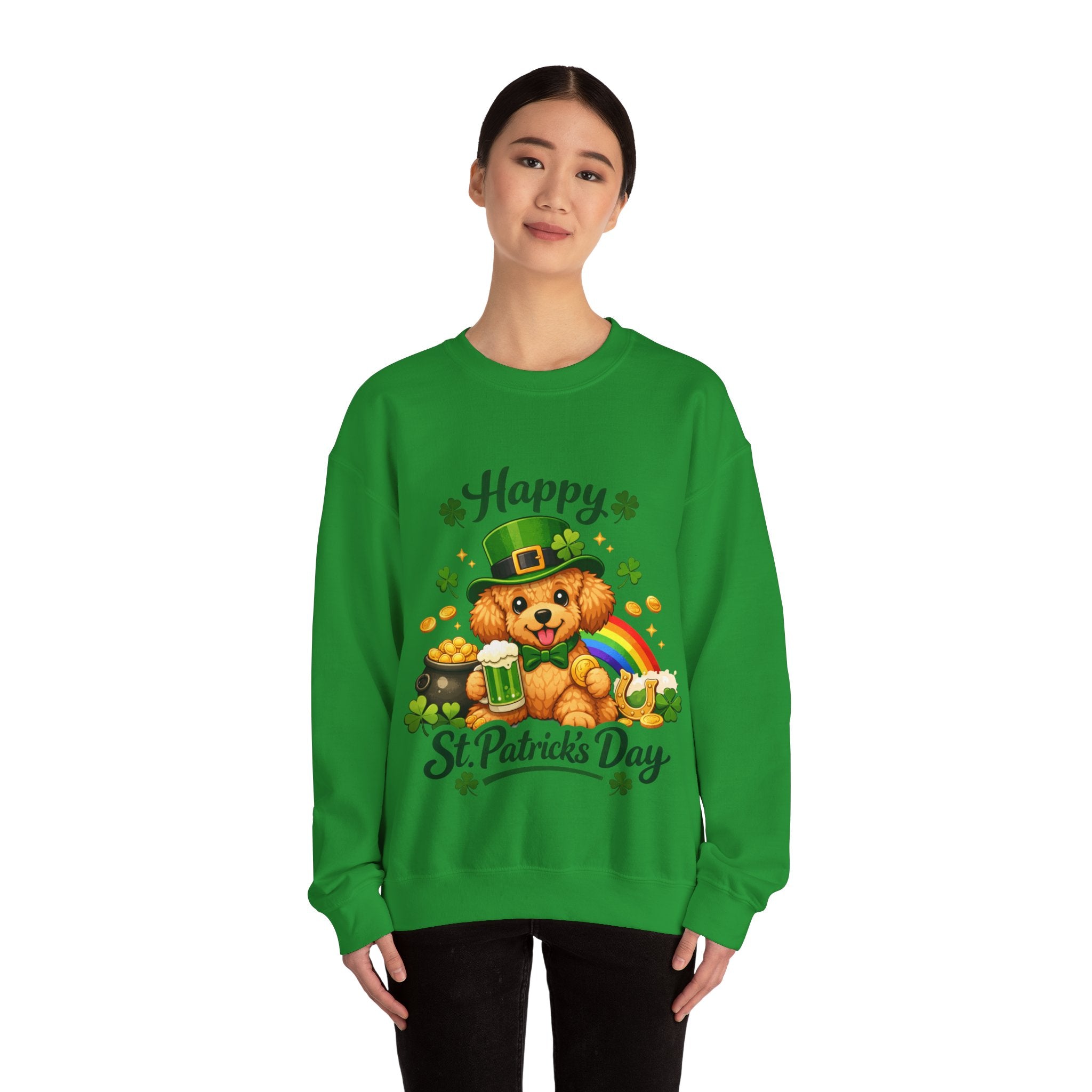 Poodle - Graphic Crewneck Sweatshirt