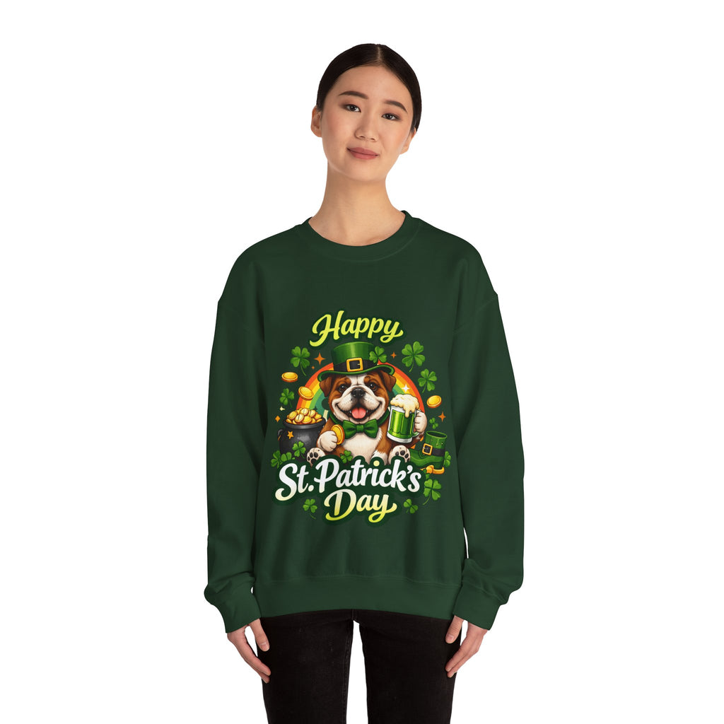 Bulldog - Graphic Crewneck Sweatshirt