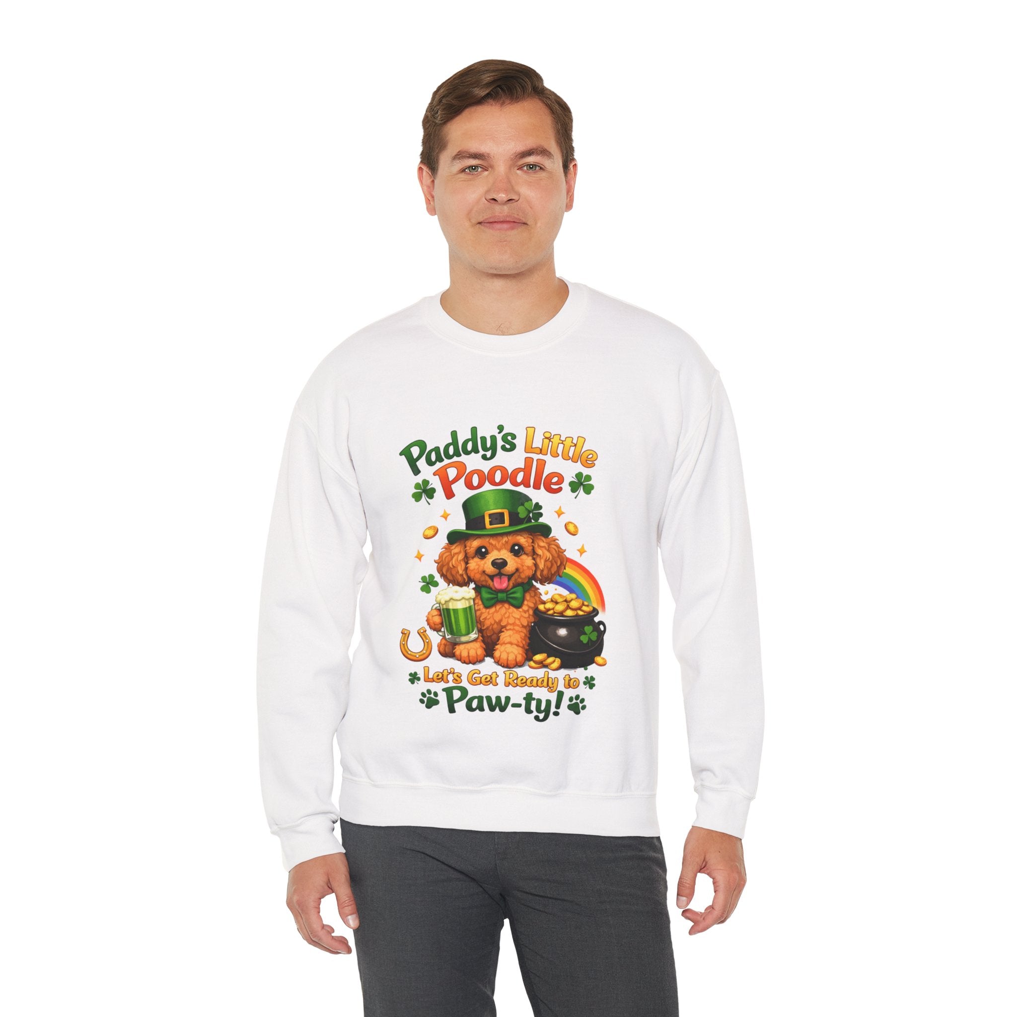Poodle - Graphic Crewneck Sweatshirt