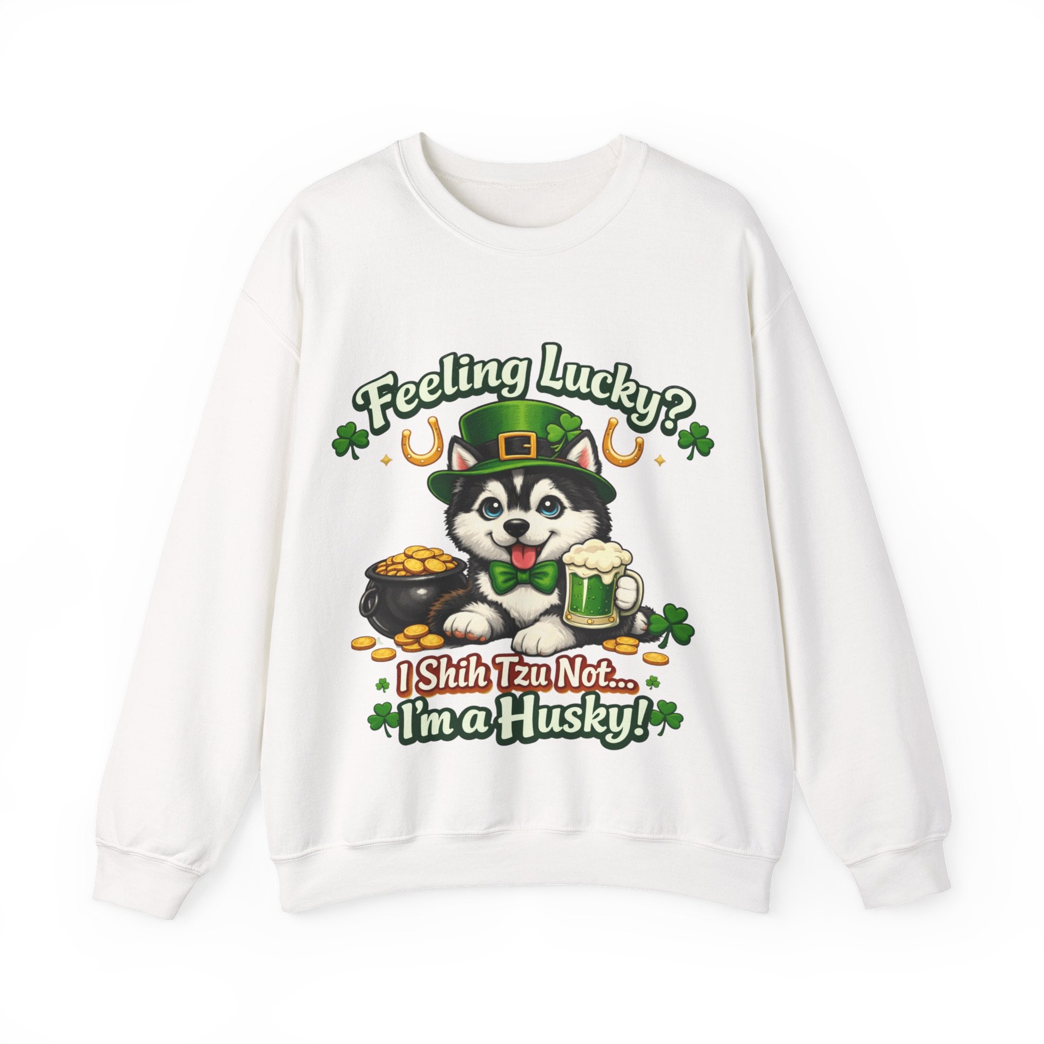 Siberian Husky - Graphic Crewneck Sweatshirt