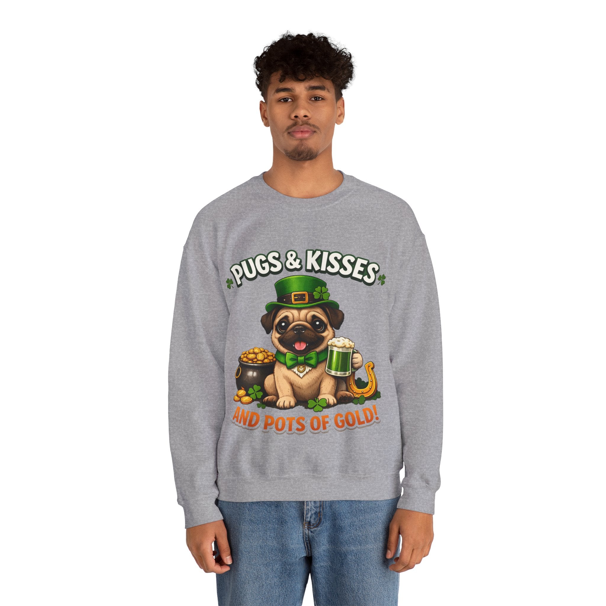 Pug - Graphic Crewneck Sweatshirt