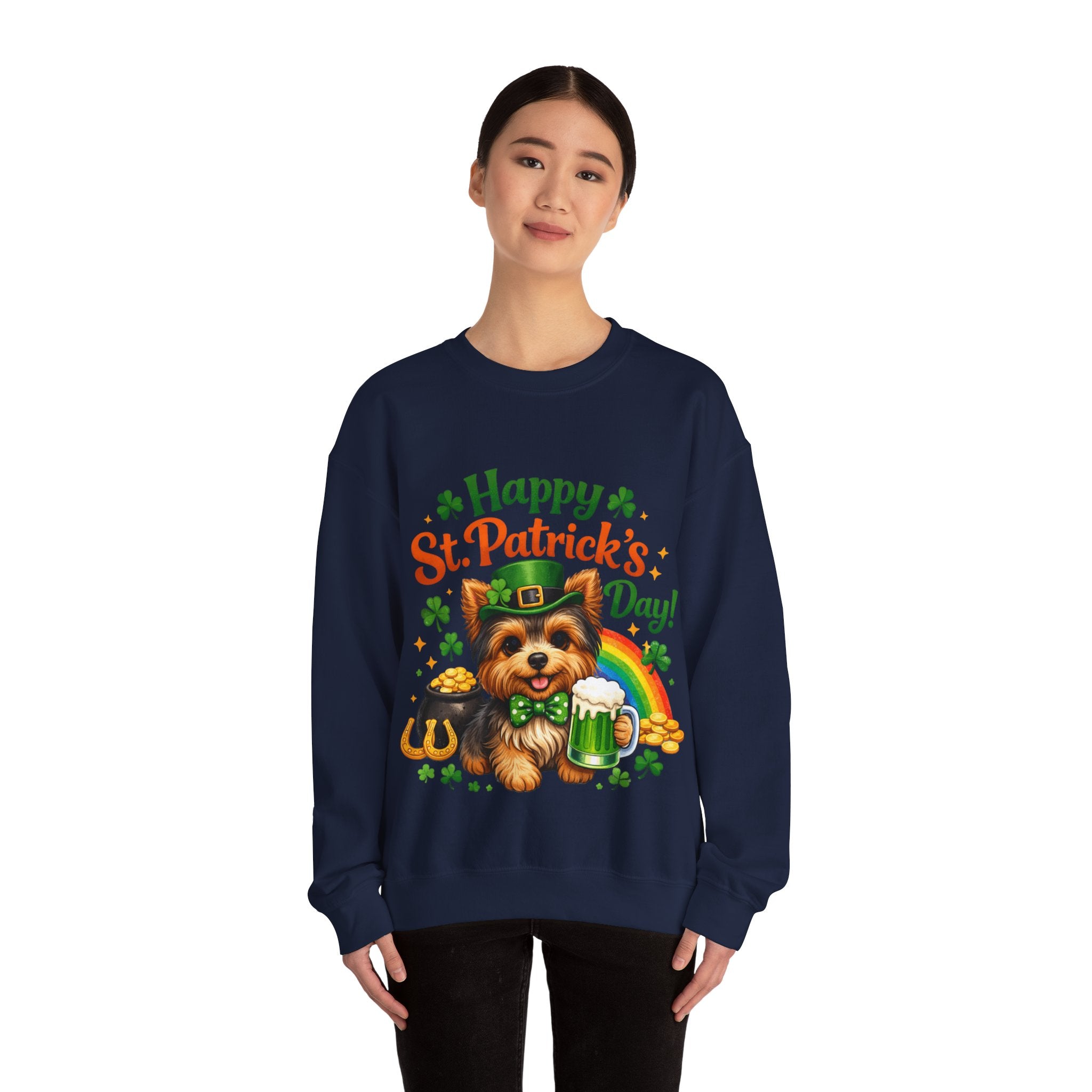 Yorkie - Graphic Crewneck Sweatshirt