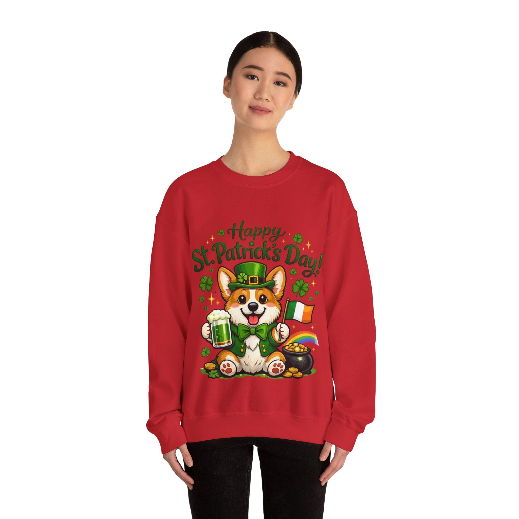 Corgi - Graphic Crewneck Sweatshirt