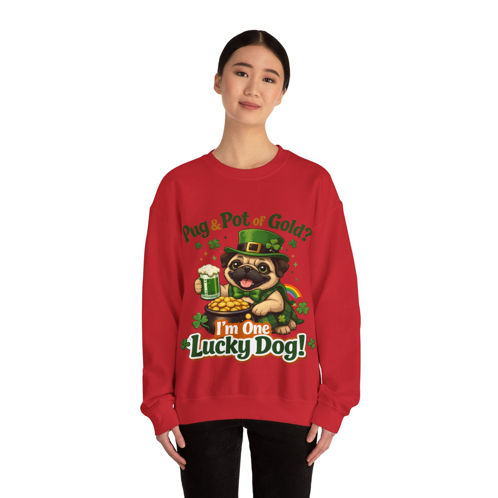 Pug - Graphic Crewneck Sweatshirt