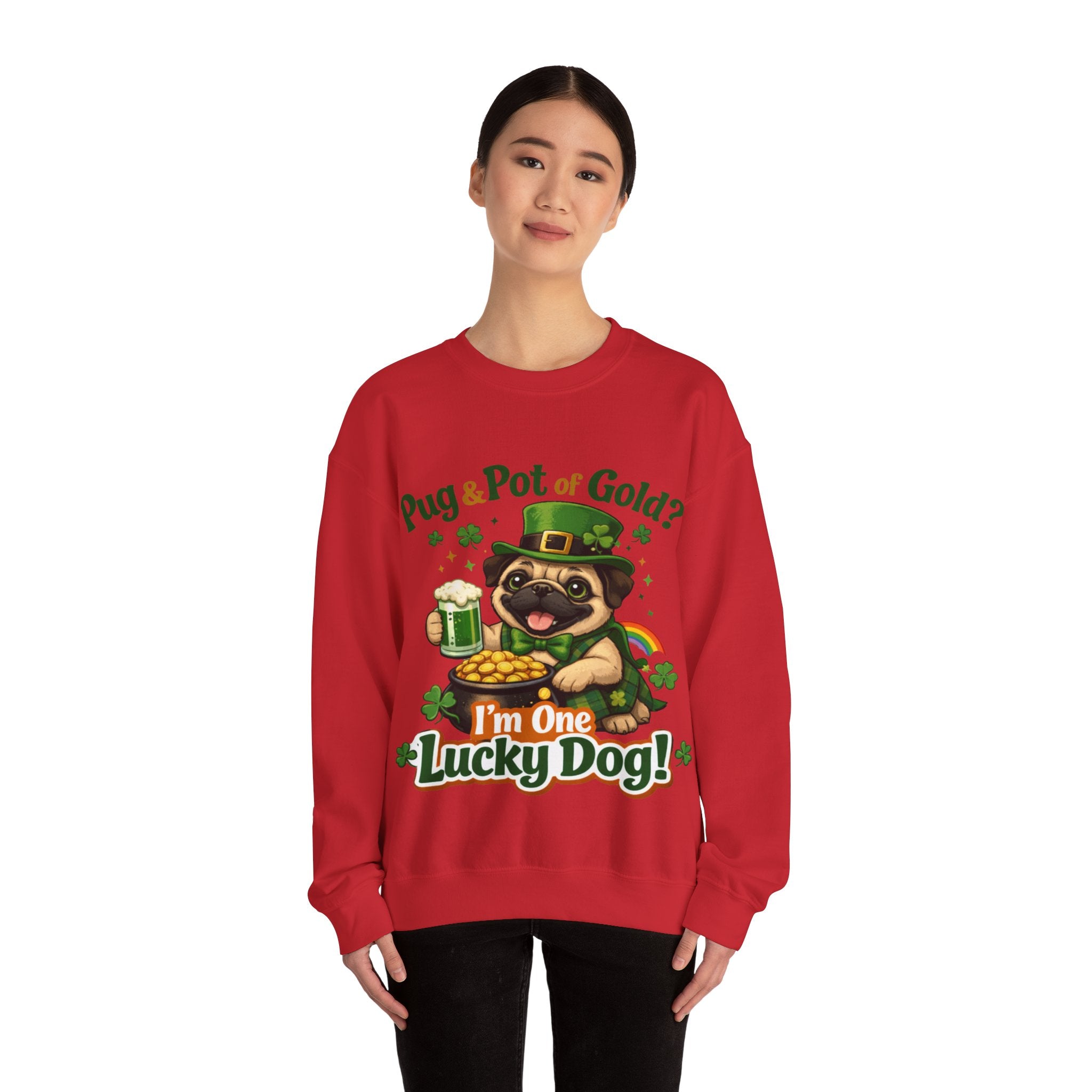 Pug - Graphic Crewneck Sweatshirt