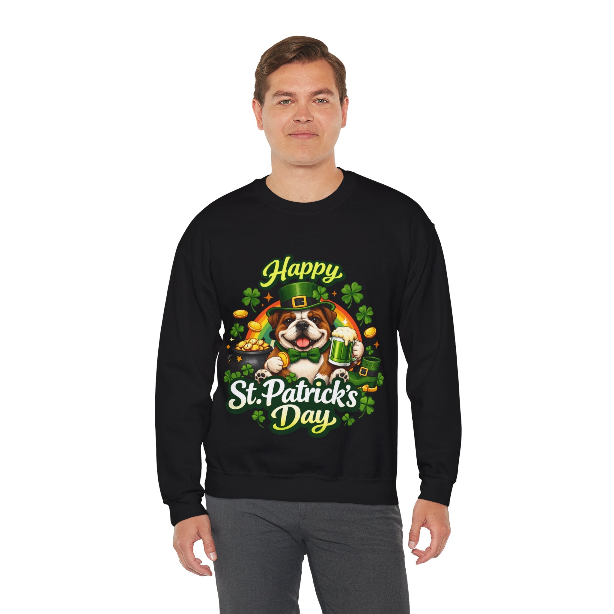 Bulldog - Graphic Crewneck Sweatshirt