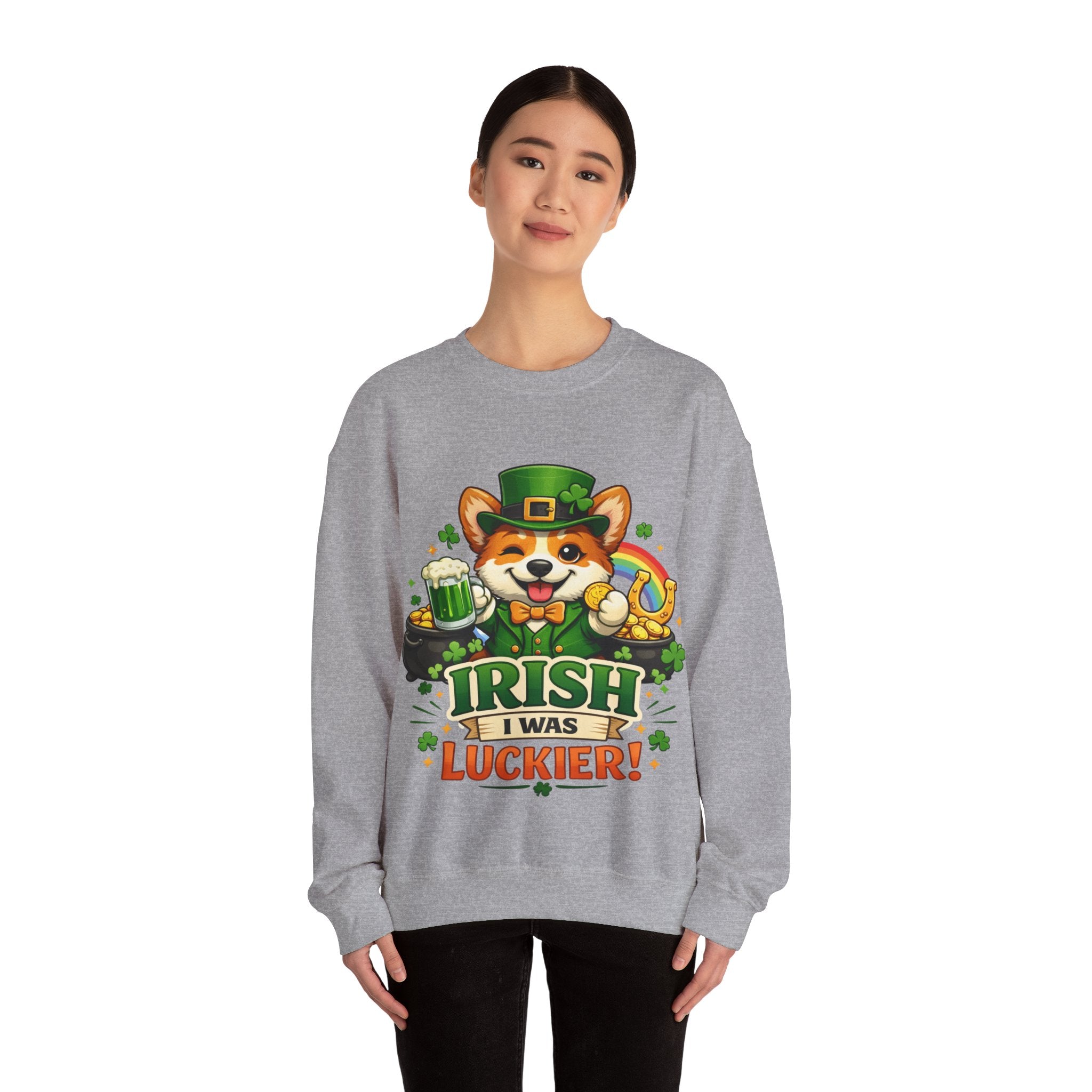 Corgi - Graphic Crewneck Sweatshirt