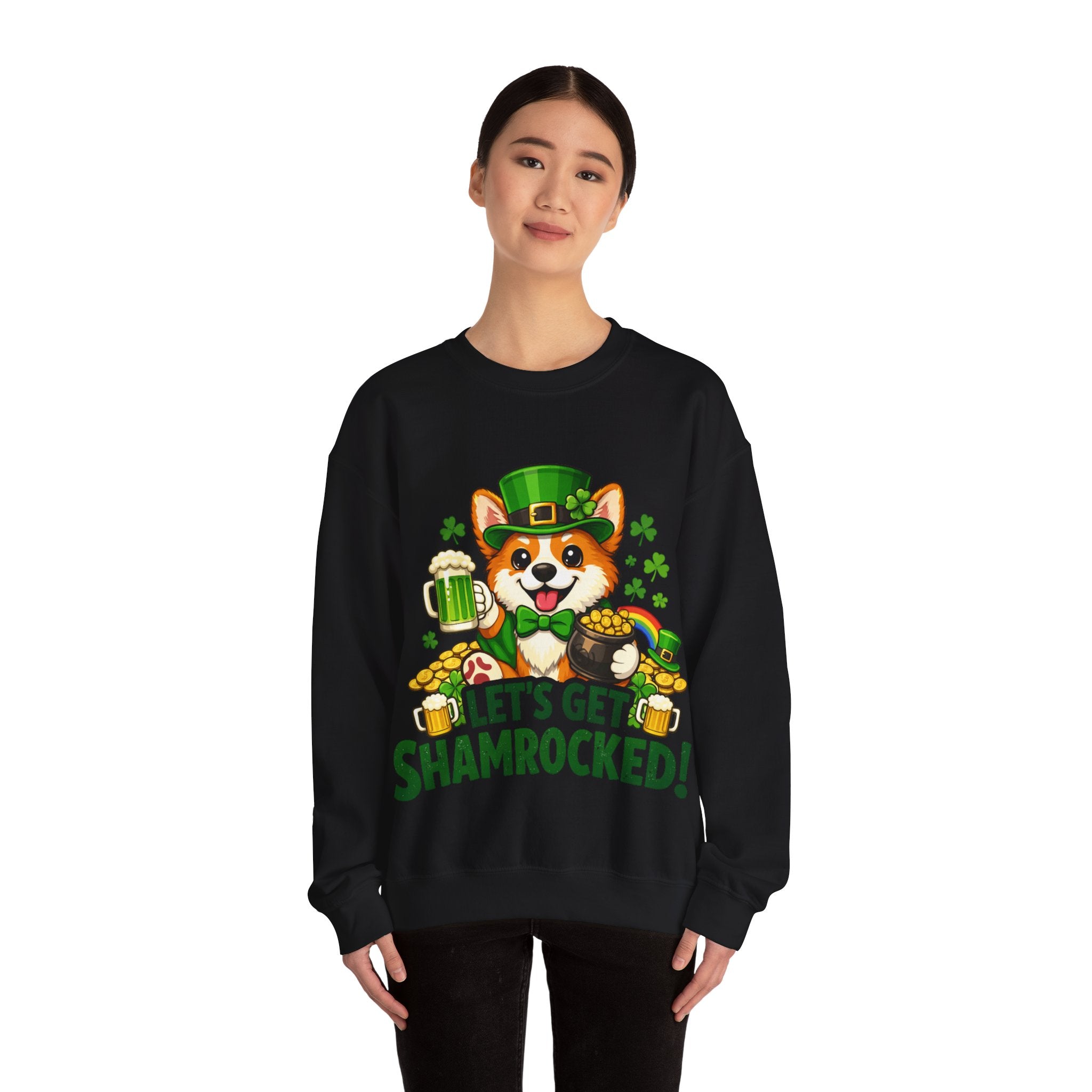 Corgi - Graphic Crewneck Sweatshirt