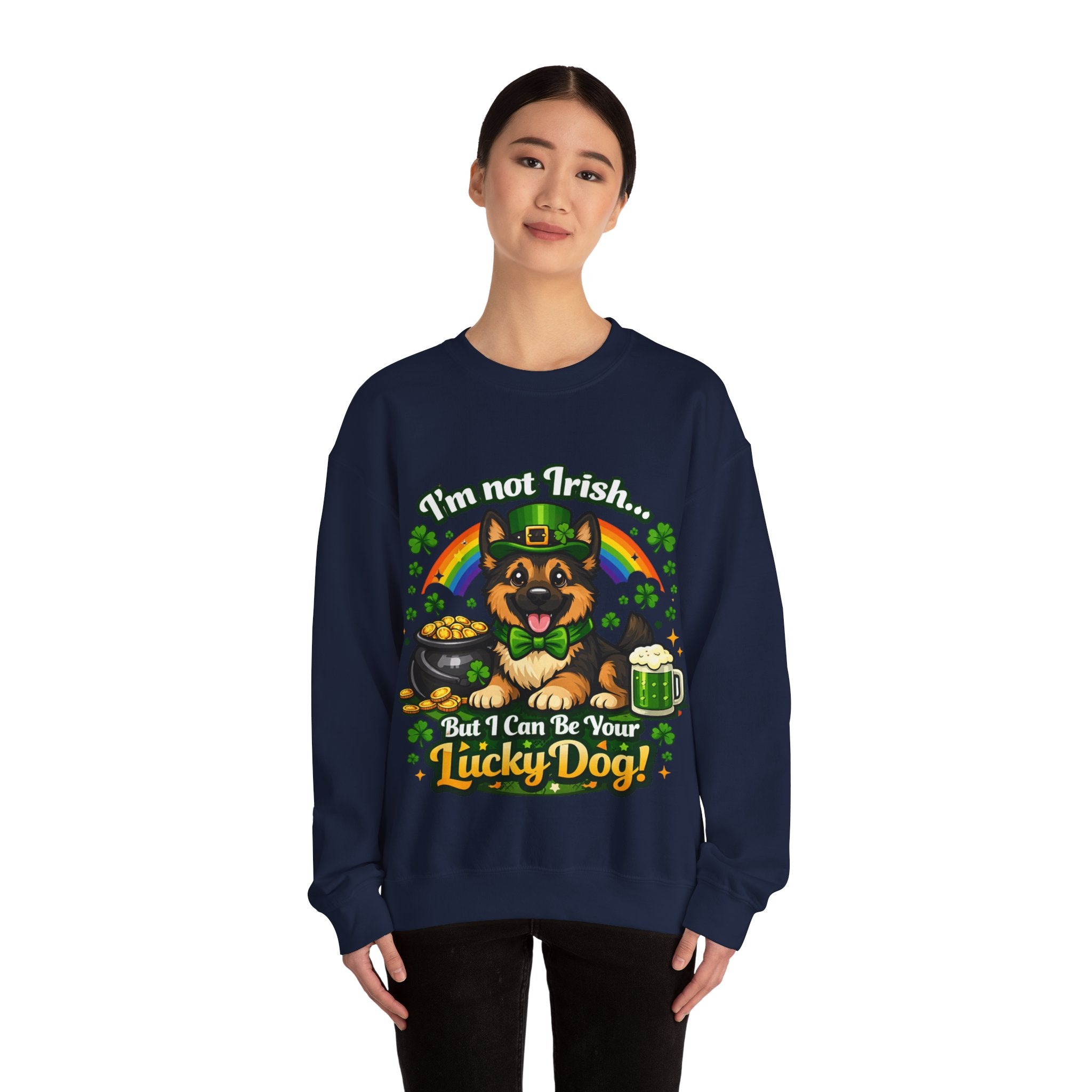 German Shepherd - Graphic Crewneck Sweatshirt
