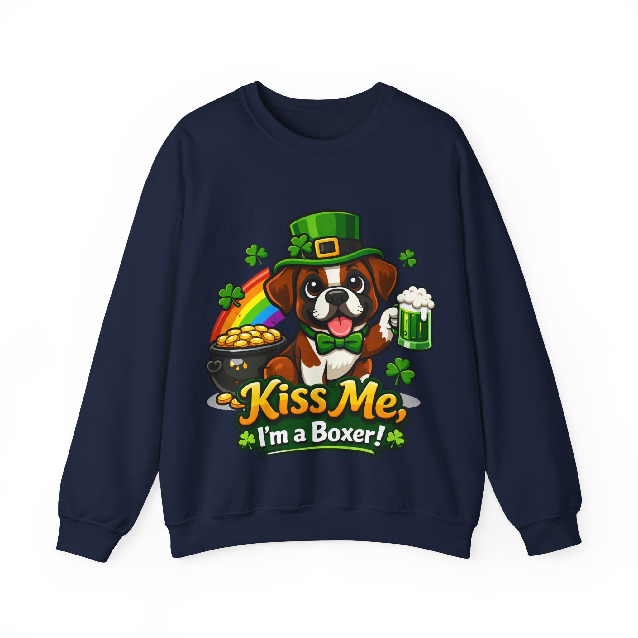 Boxer - Graphic Crewneck Sweatshirt
