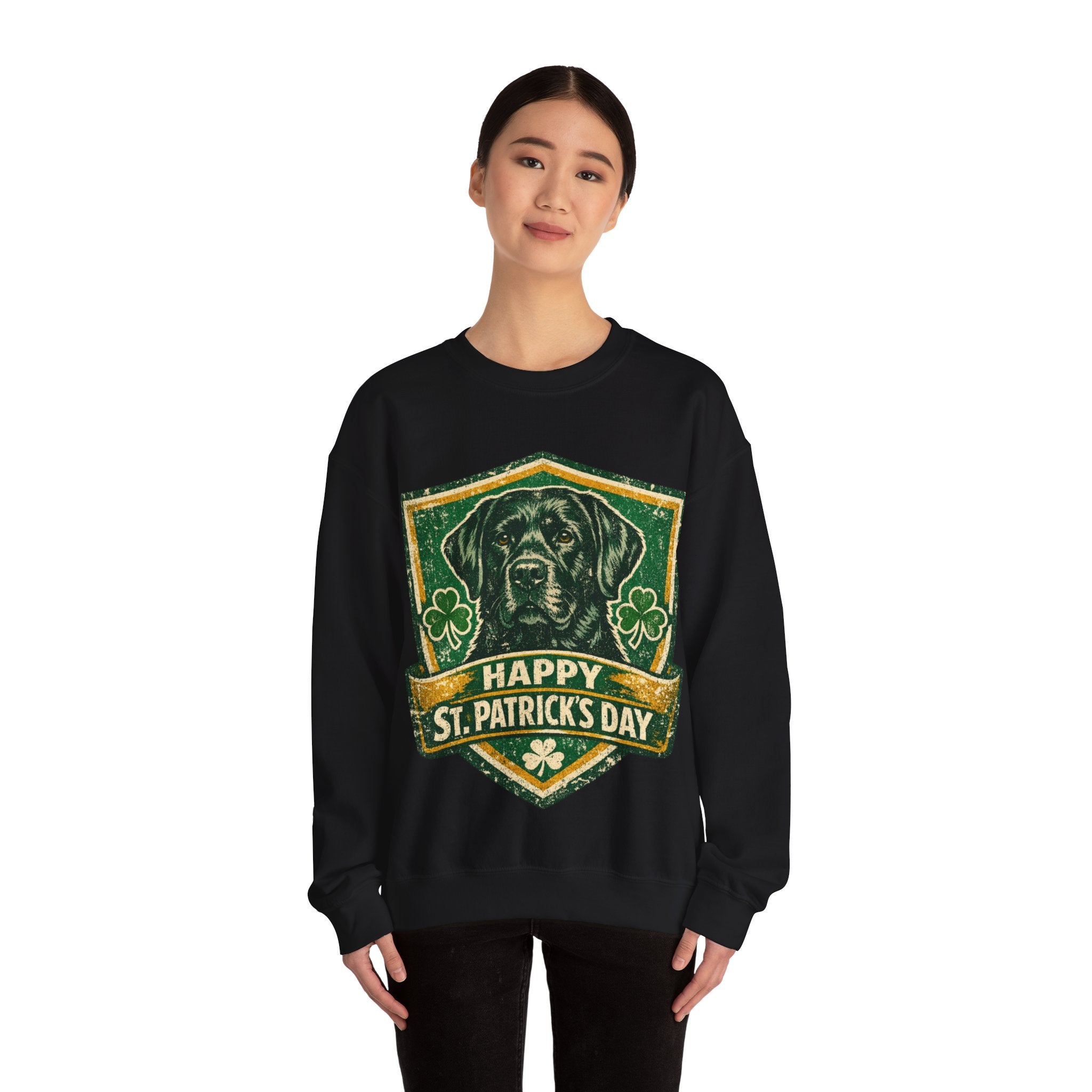 Black Labrador - Graphic Crewneck Sweatshirt