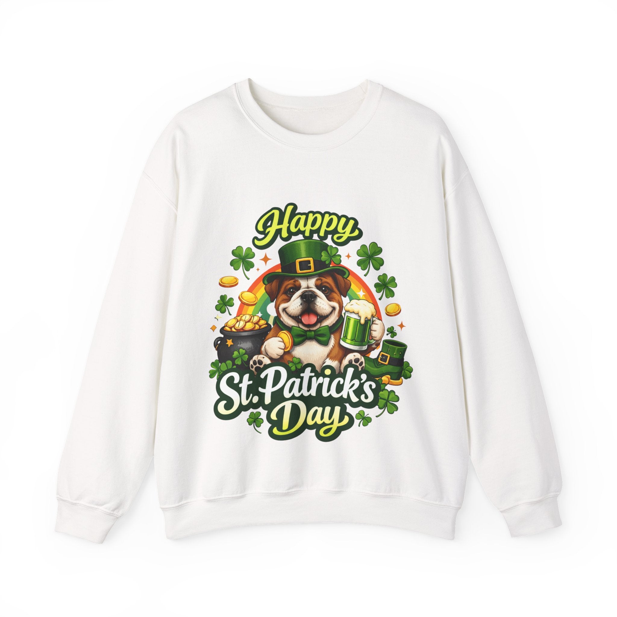 Bulldog - Graphic Crewneck Sweatshirt