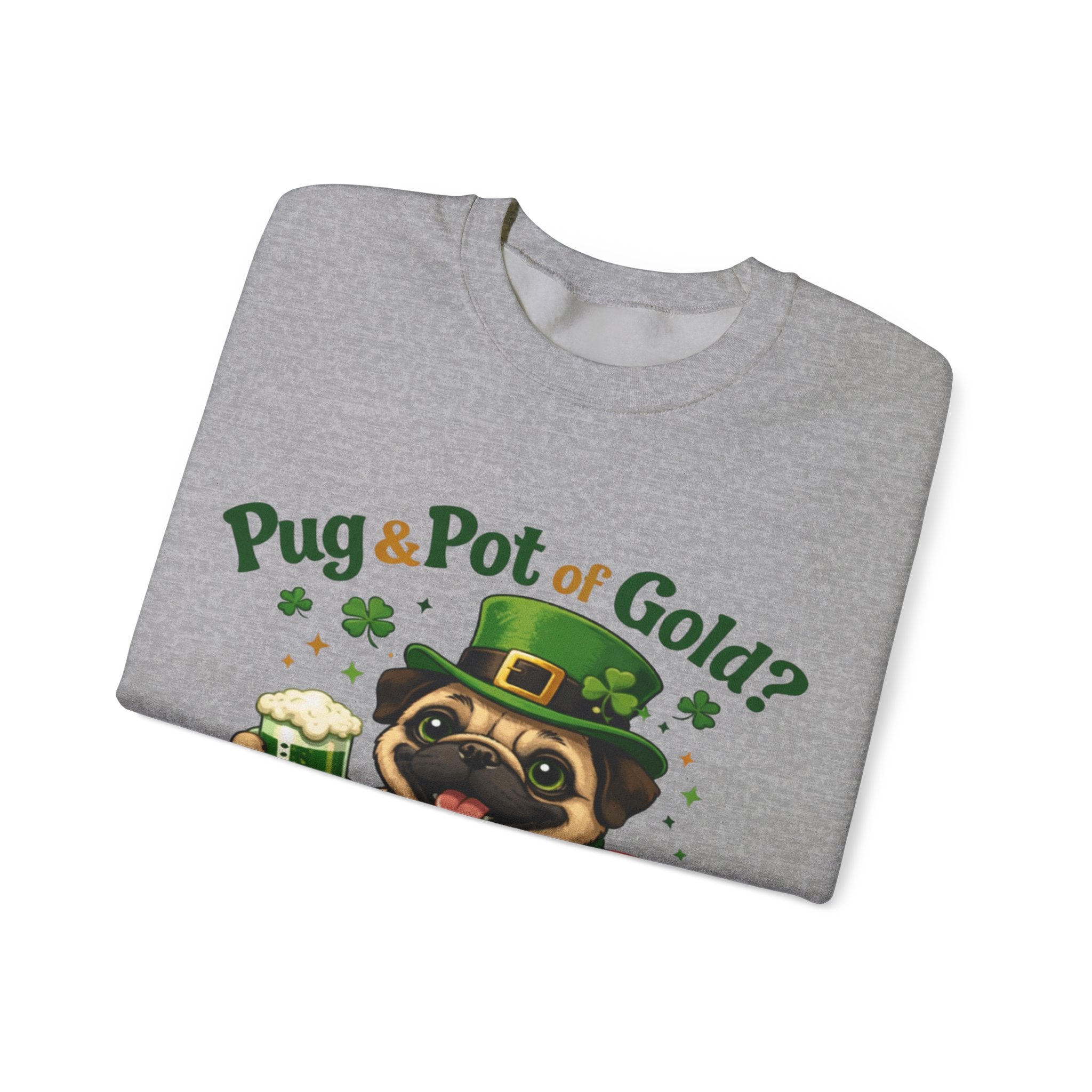 Pug - Graphic Crewneck Sweatshirt