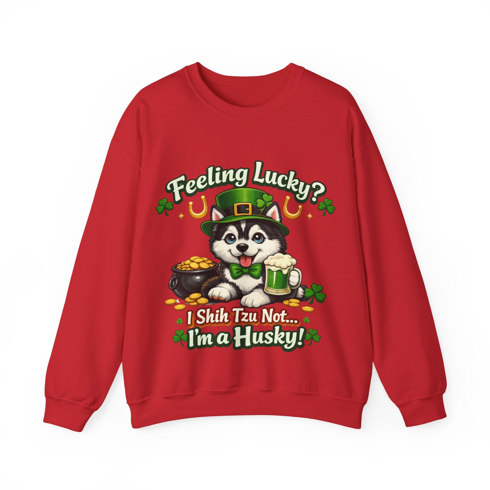 Siberian Husky - Graphic Crewneck Sweatshirt