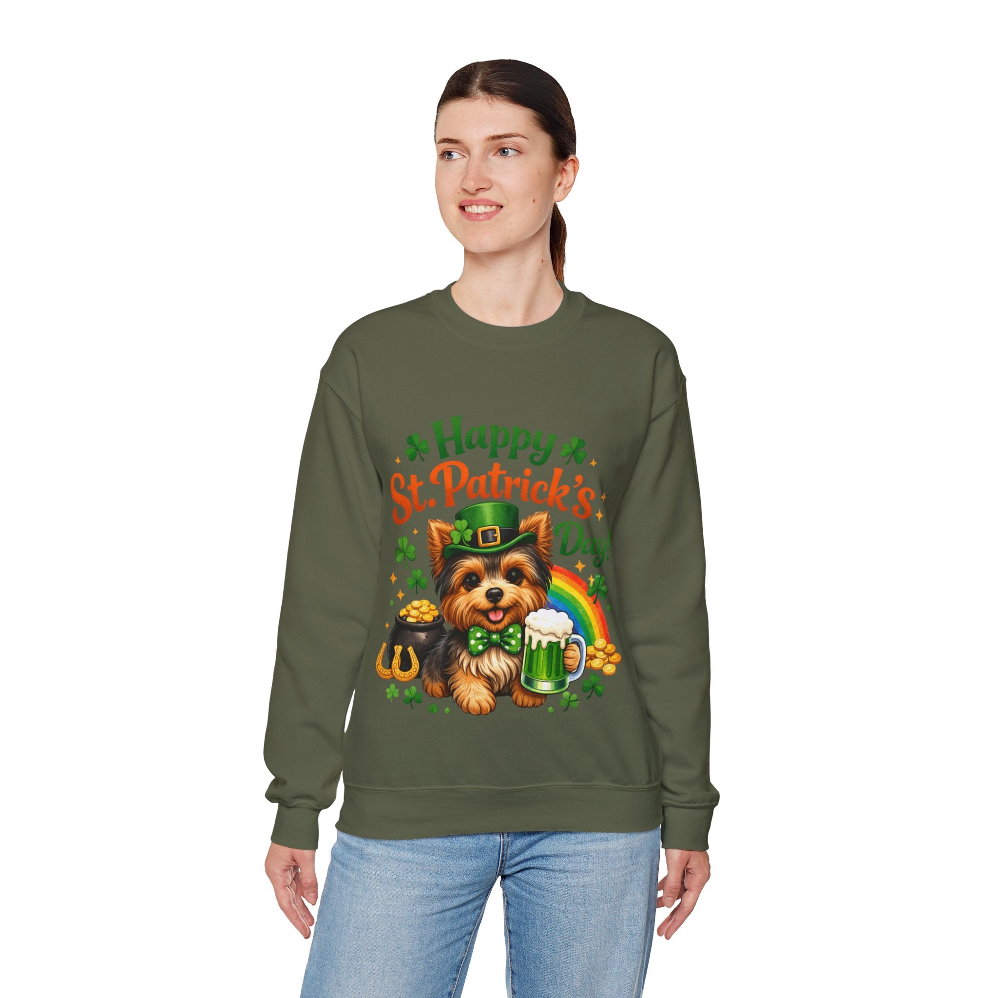 Yorkie - Graphic Crewneck Sweatshirt