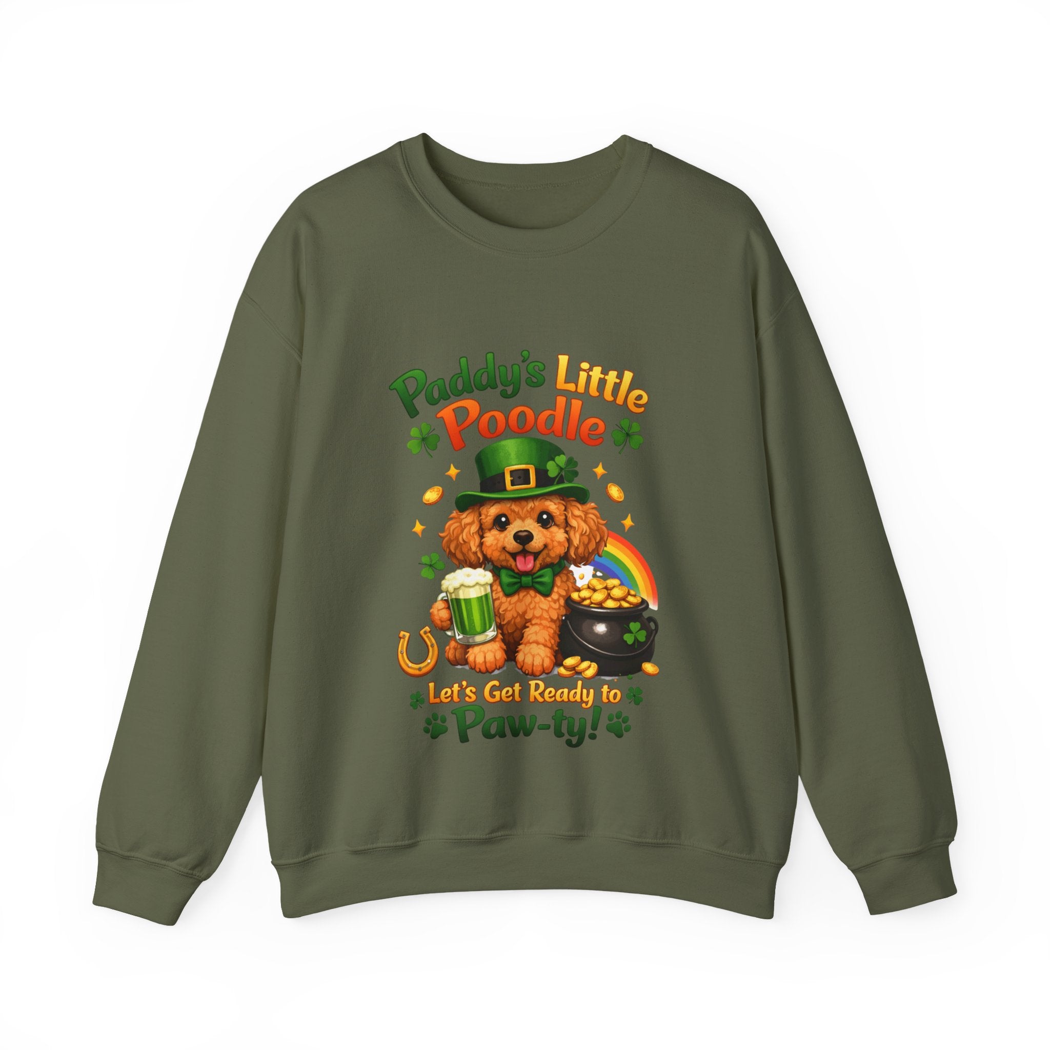 Poodle - Graphic Crewneck Sweatshirt