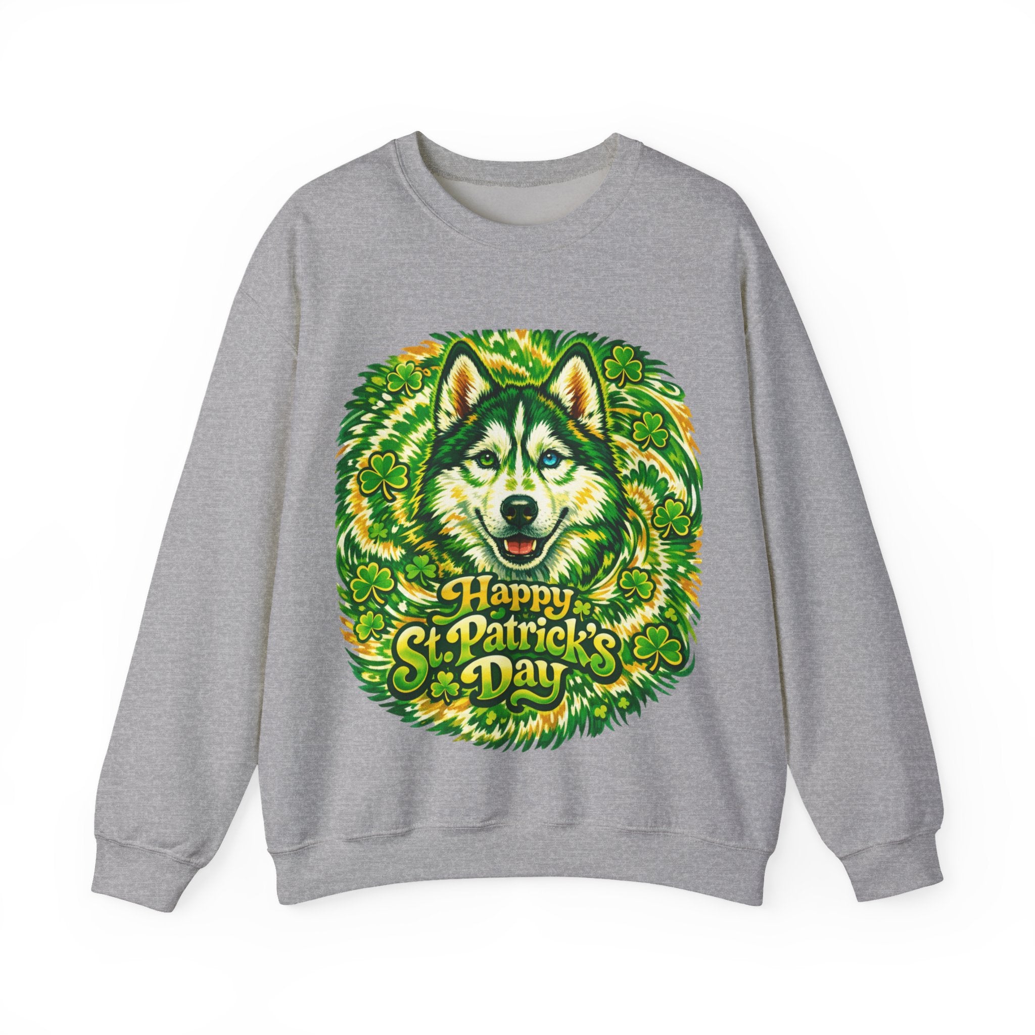 Siberian Husky - Graphic Crewneck Sweatshirt
