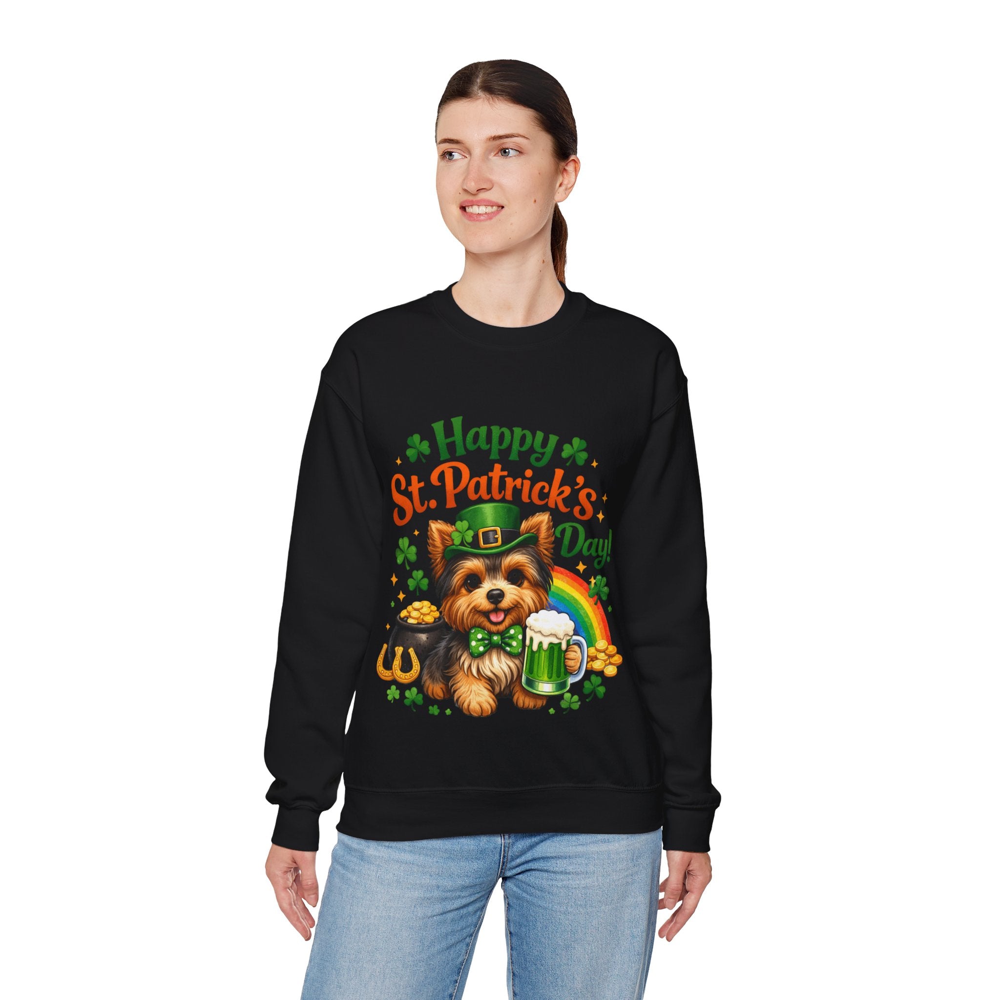 Yorkie - Graphic Crewneck Sweatshirt