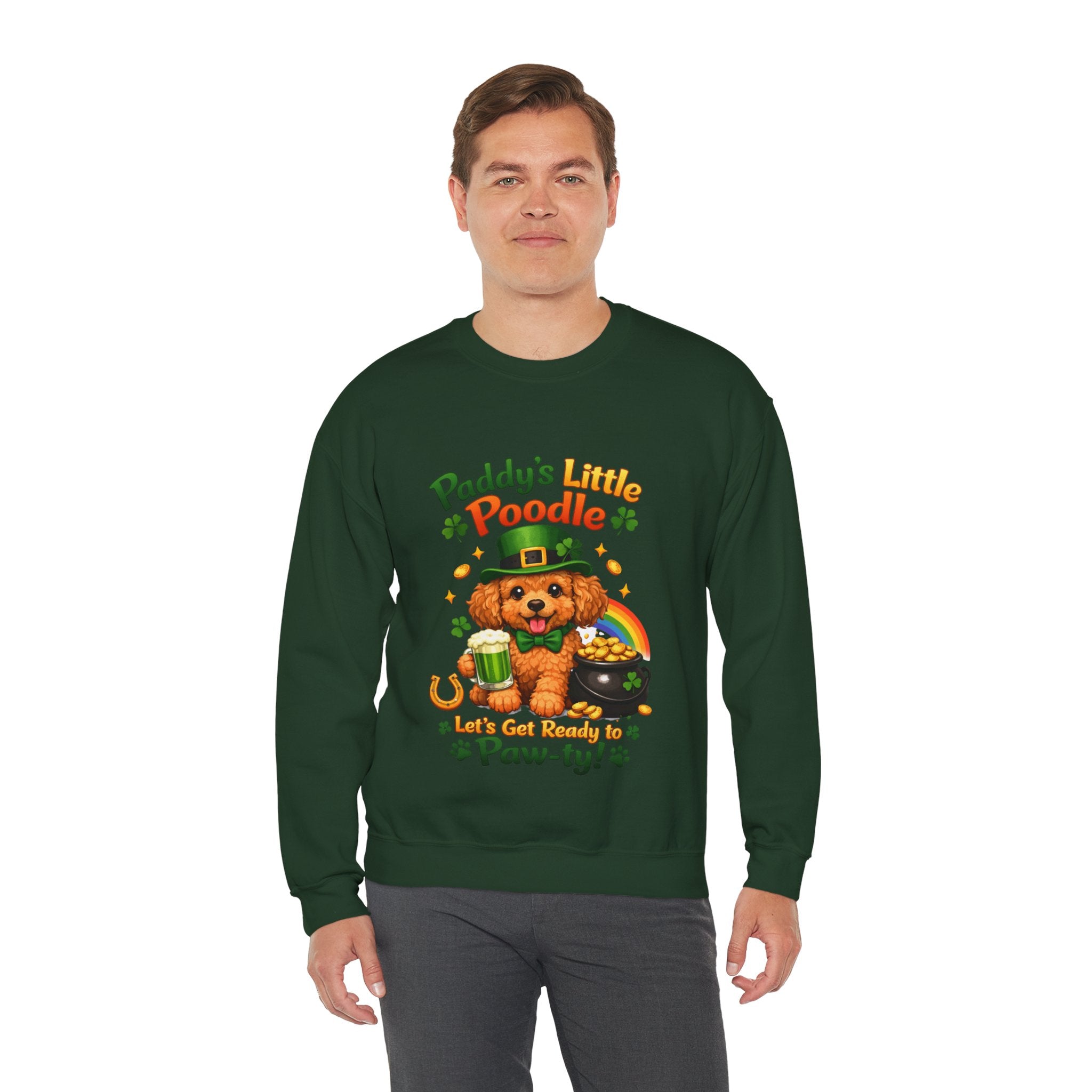 Poodle - Graphic Crewneck Sweatshirt
