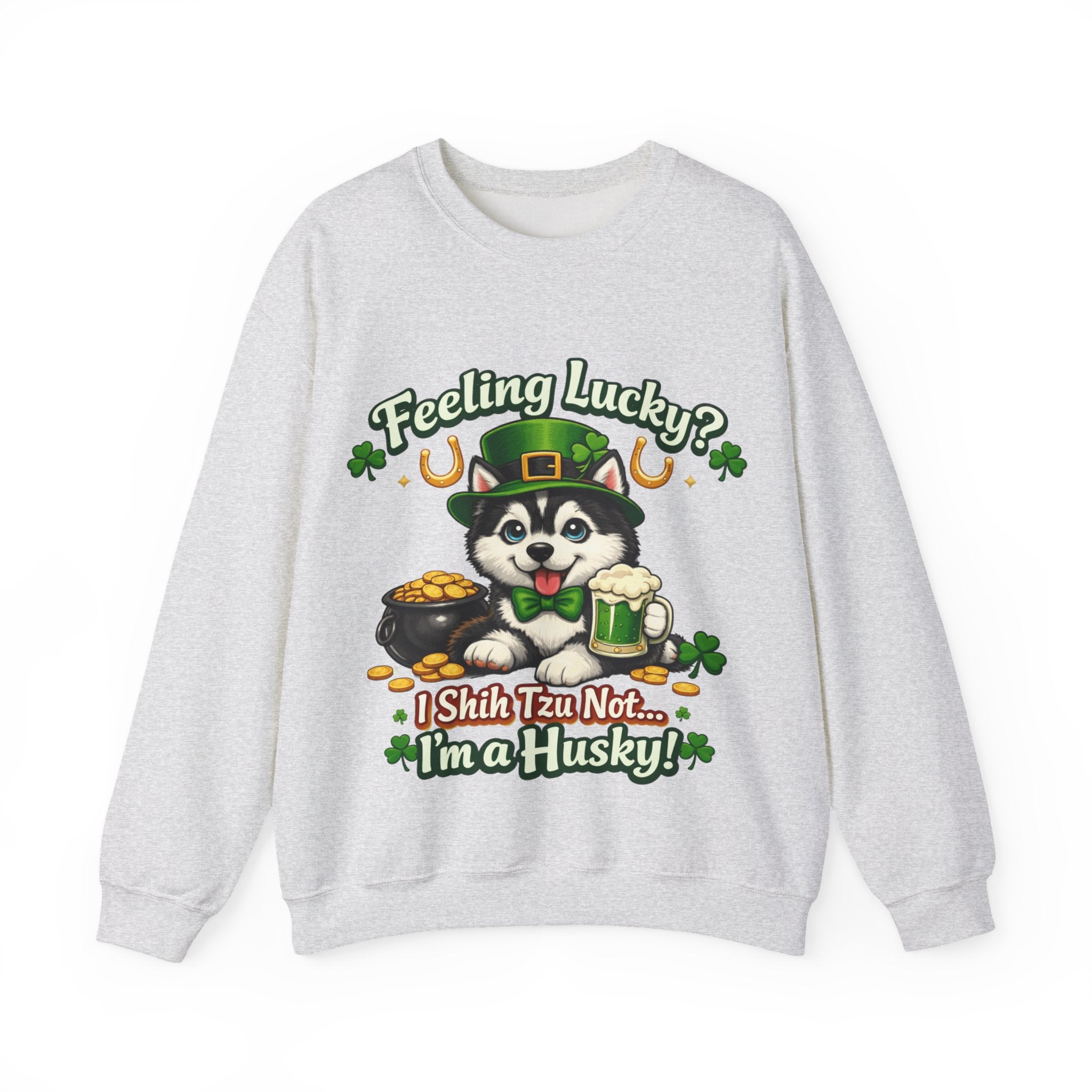 Siberian Husky - Graphic Crewneck Sweatshirt