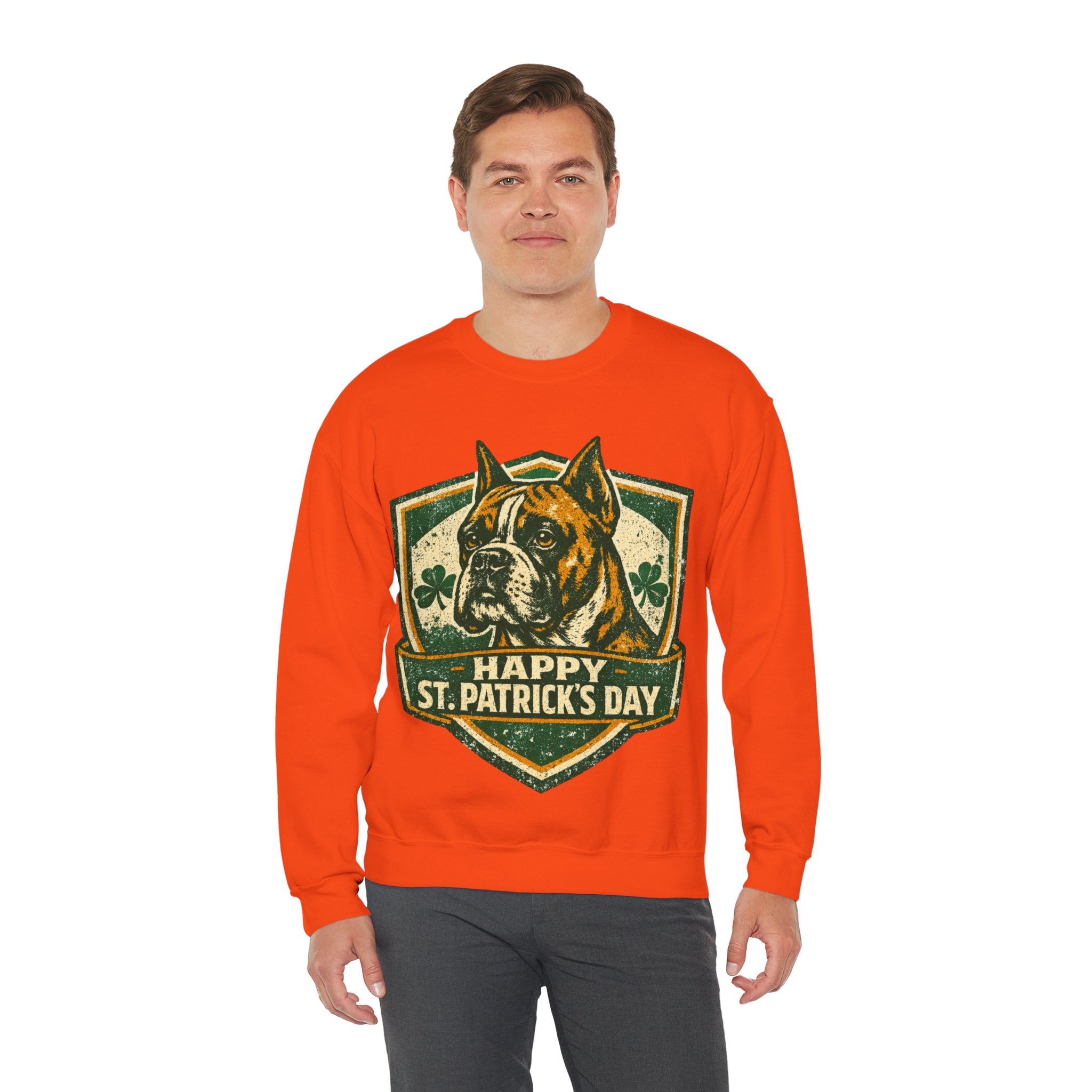 Boxer - Graphic Crewneck Sweatshirt