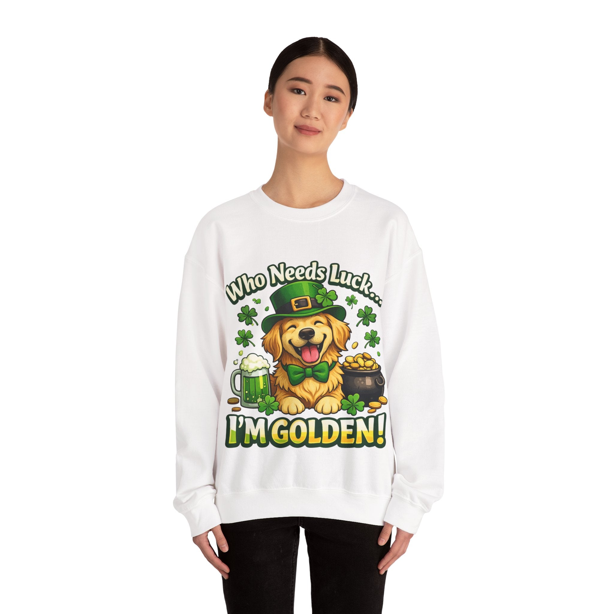 Golden Retriever - Graphic Crewneck Sweatshirt