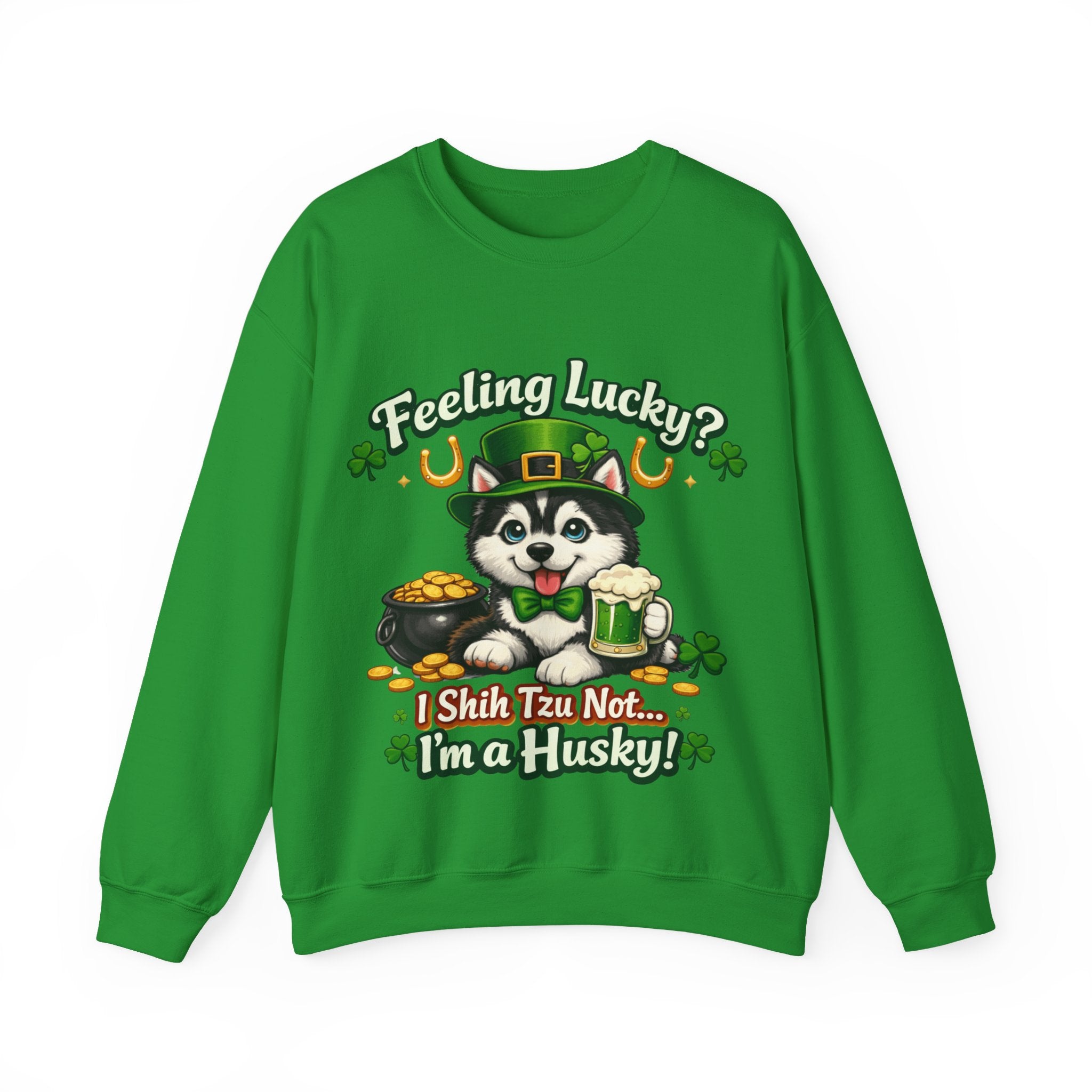 Siberian Husky - Graphic Crewneck Sweatshirt