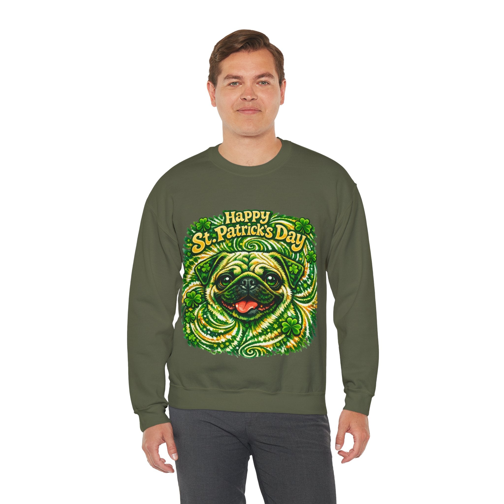 Pug - Graphic Crewneck Sweatshirt