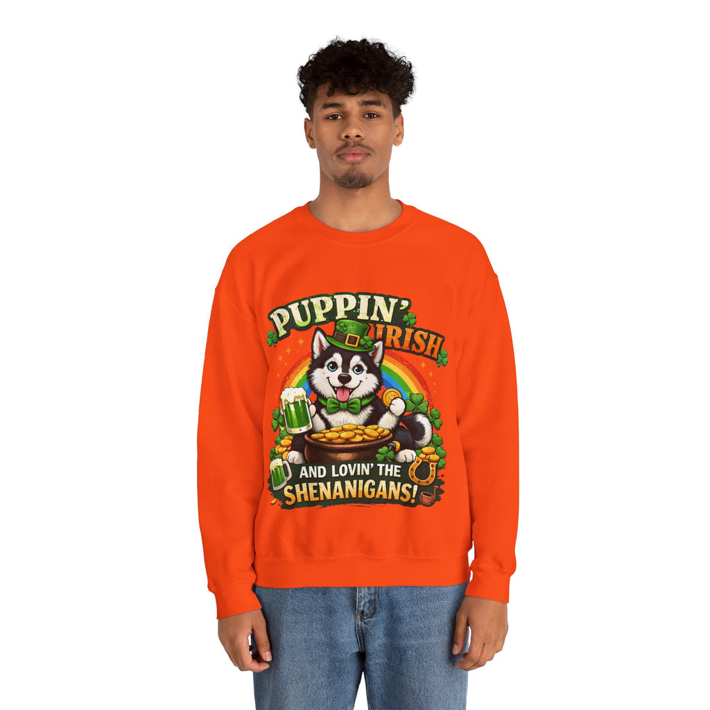 Siberian Husky - Graphic Crewneck Sweatshirt