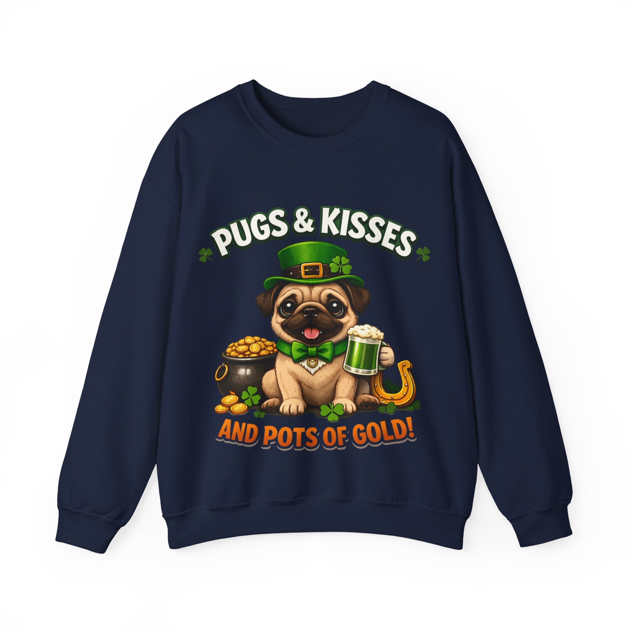 Pug - Graphic Crewneck Sweatshirt