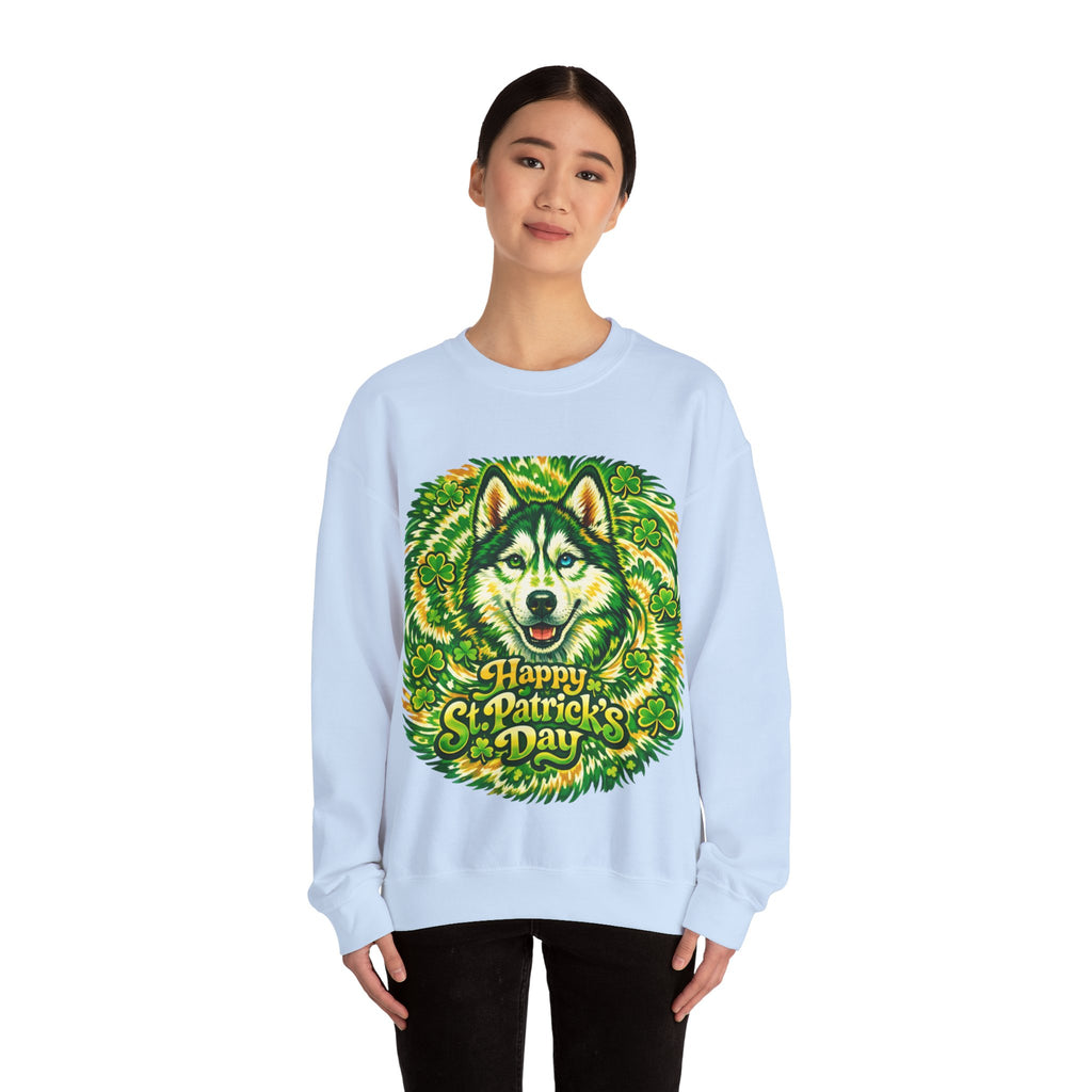 Siberian Husky - Graphic Crewneck Sweatshirt