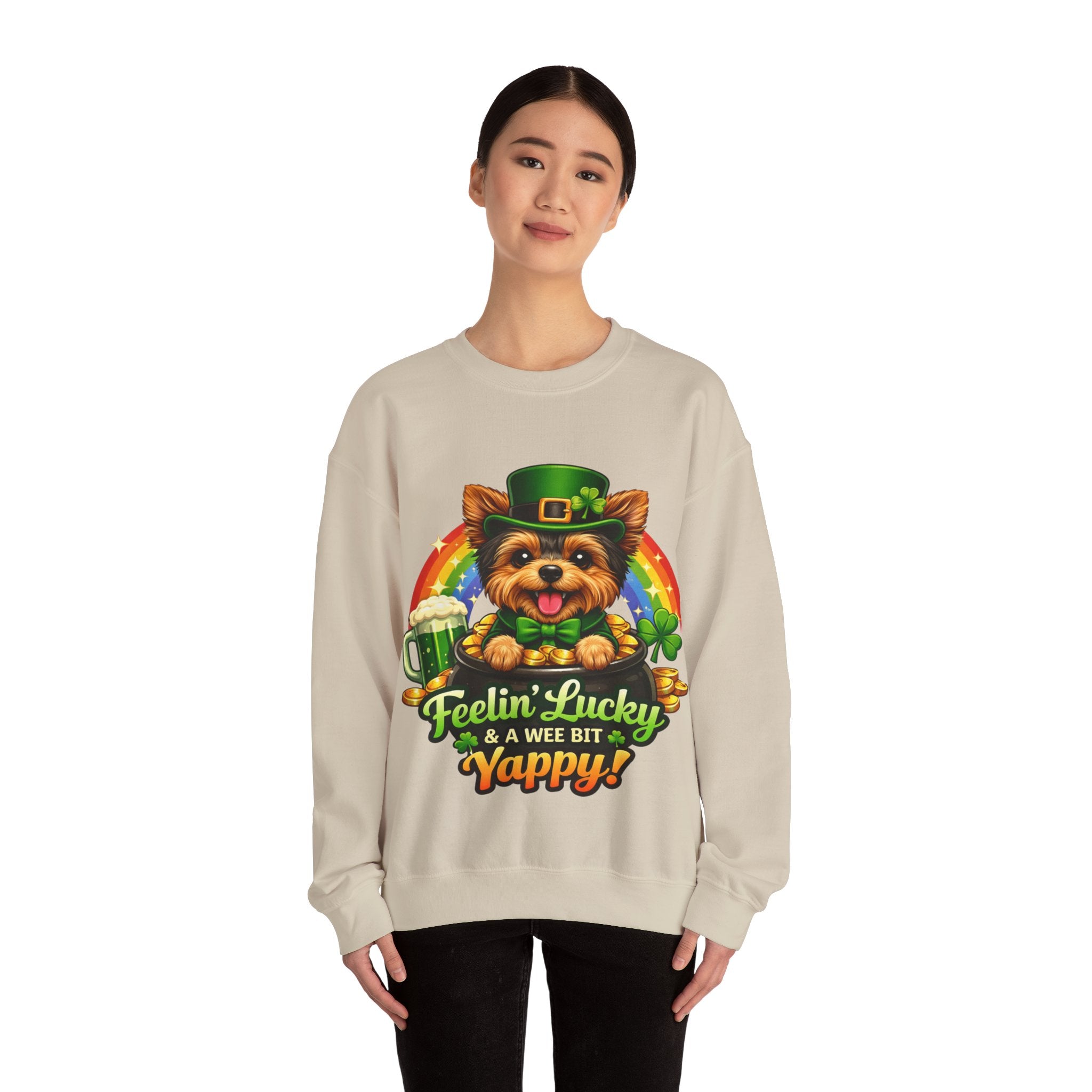 Yorkie - Graphic Crewneck Sweatshirt