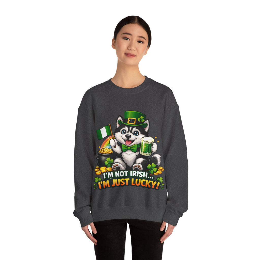 Siberian Husky - Graphic Crewneck Sweatshirt