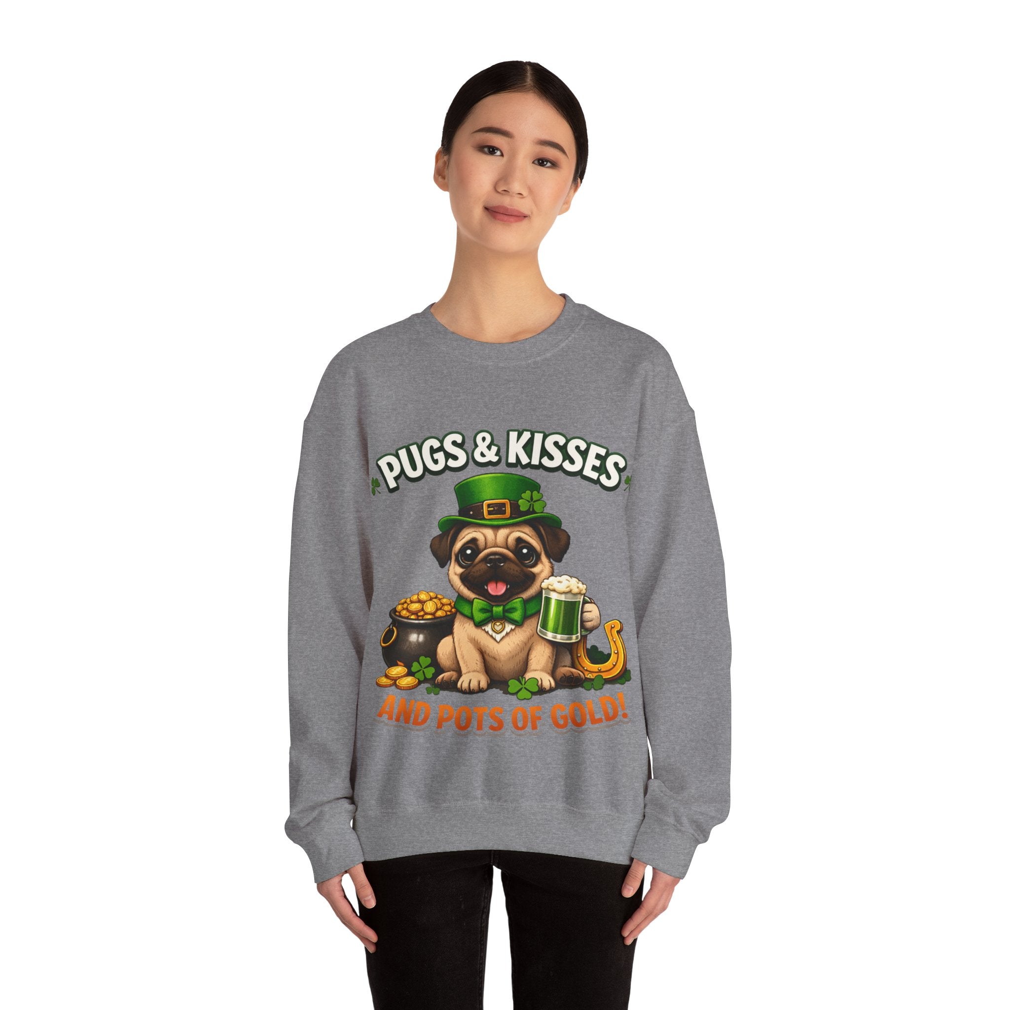 Pug - Graphic Crewneck Sweatshirt