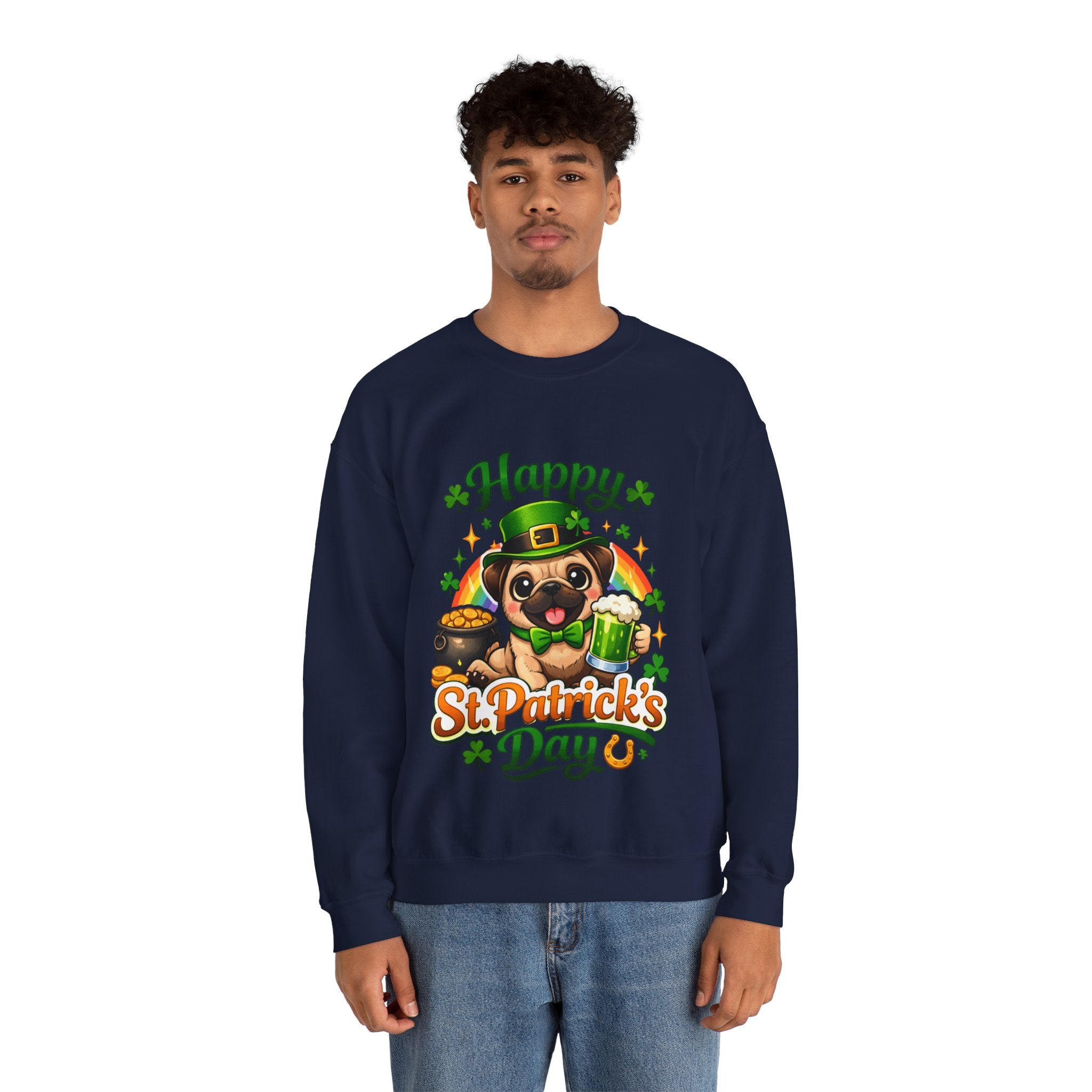 Pug - Graphic Crewneck Sweatshirt