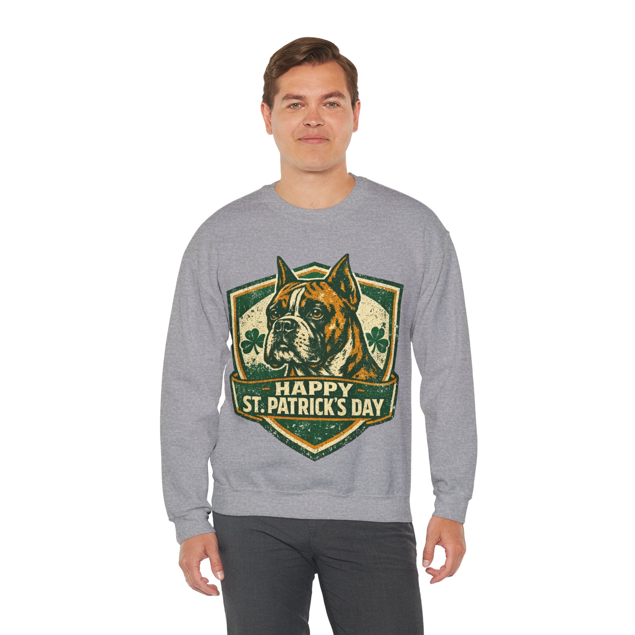 Boxer - Graphic Crewneck Sweatshirt