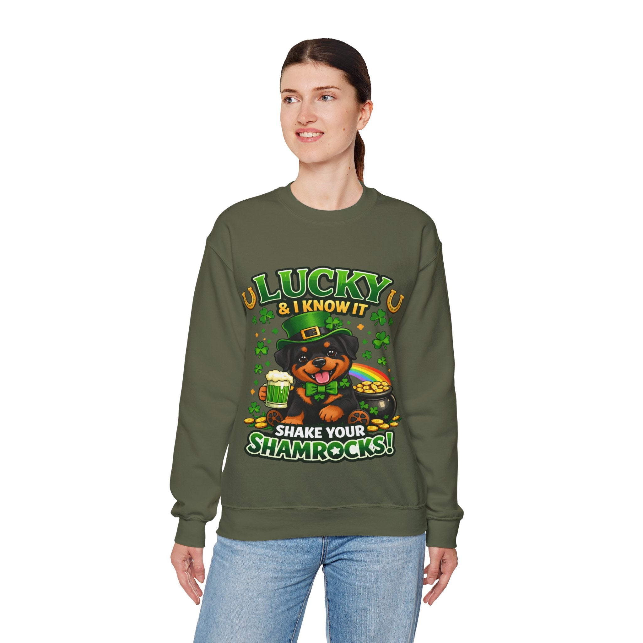 Rottweiler - Graphic Crewneck Sweatshirt