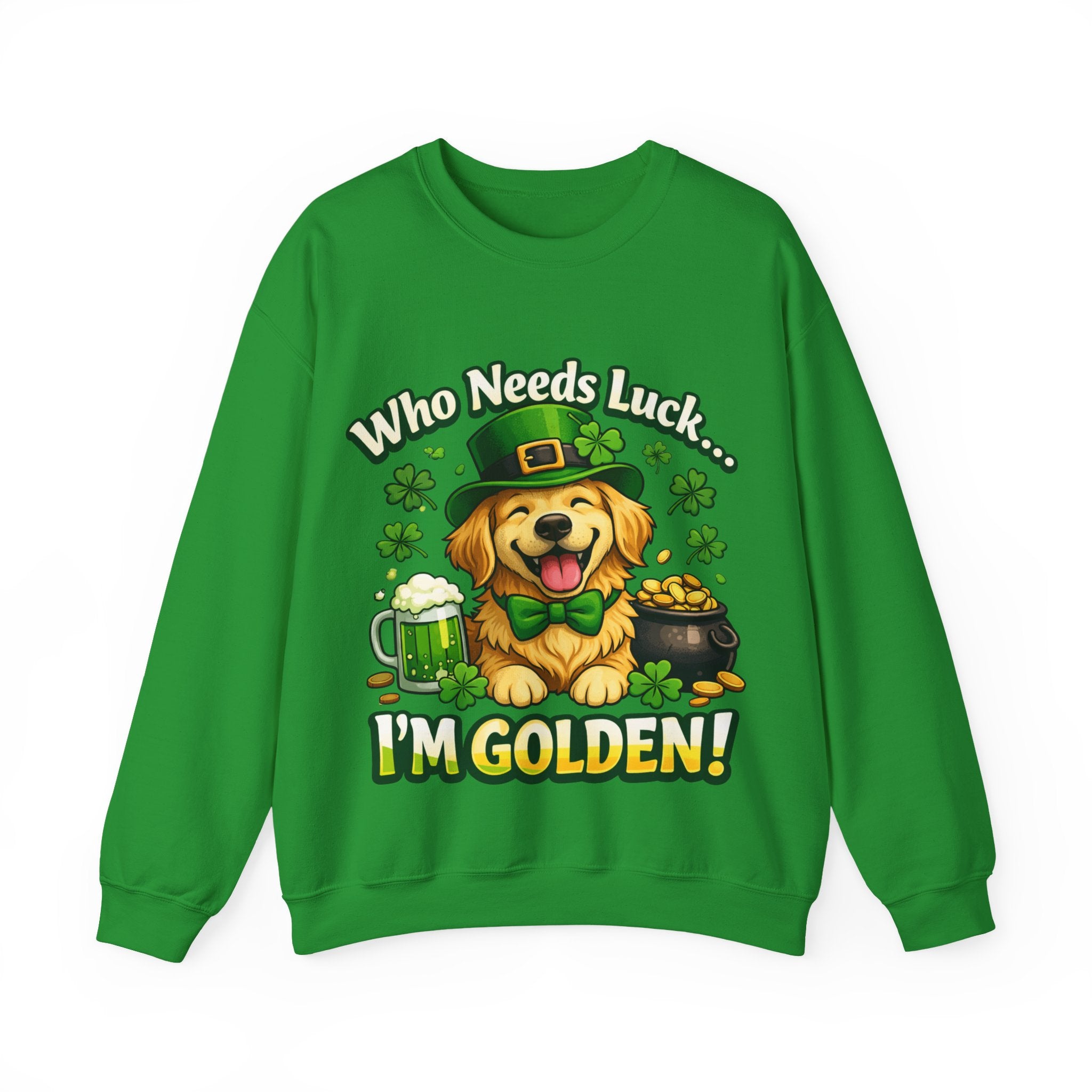 Golden Retriever - Graphic Crewneck Sweatshirt