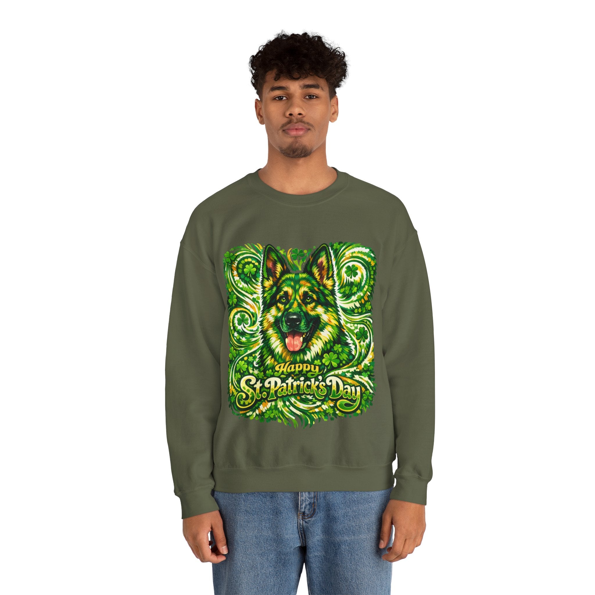 German Shepherd - Graphic Crewneck Sweatshirt