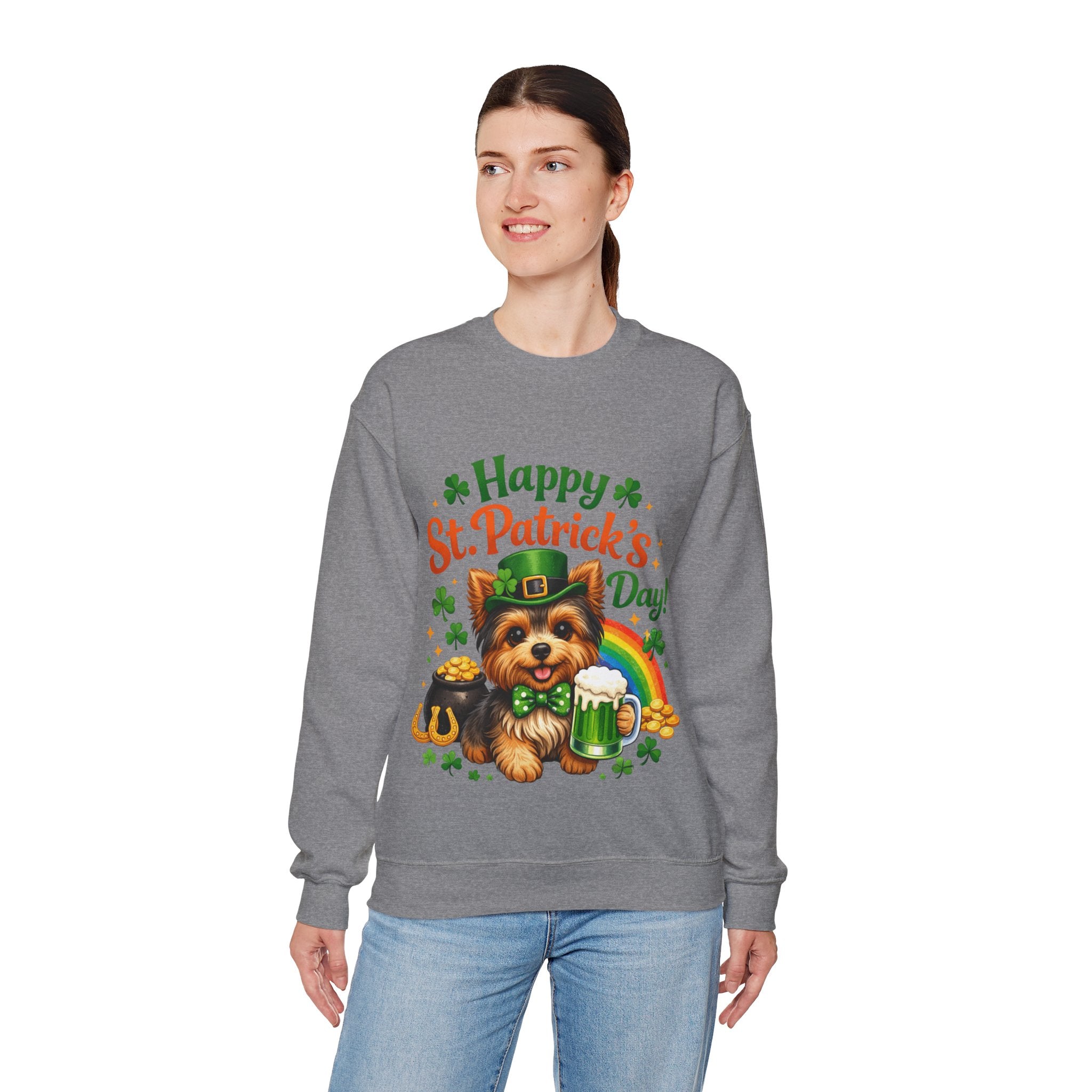 Yorkie - Graphic Crewneck Sweatshirt